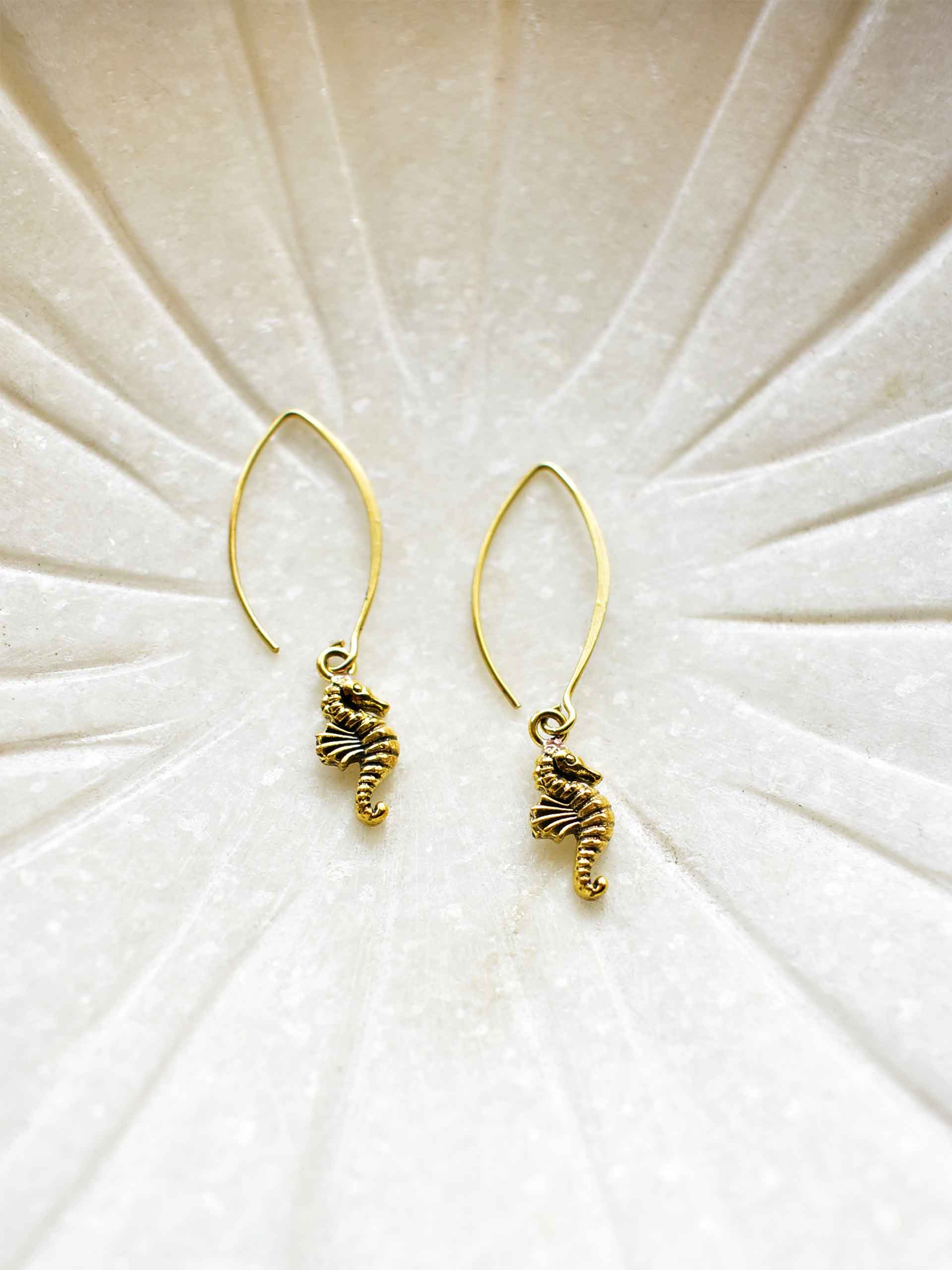 sea horse - Earring