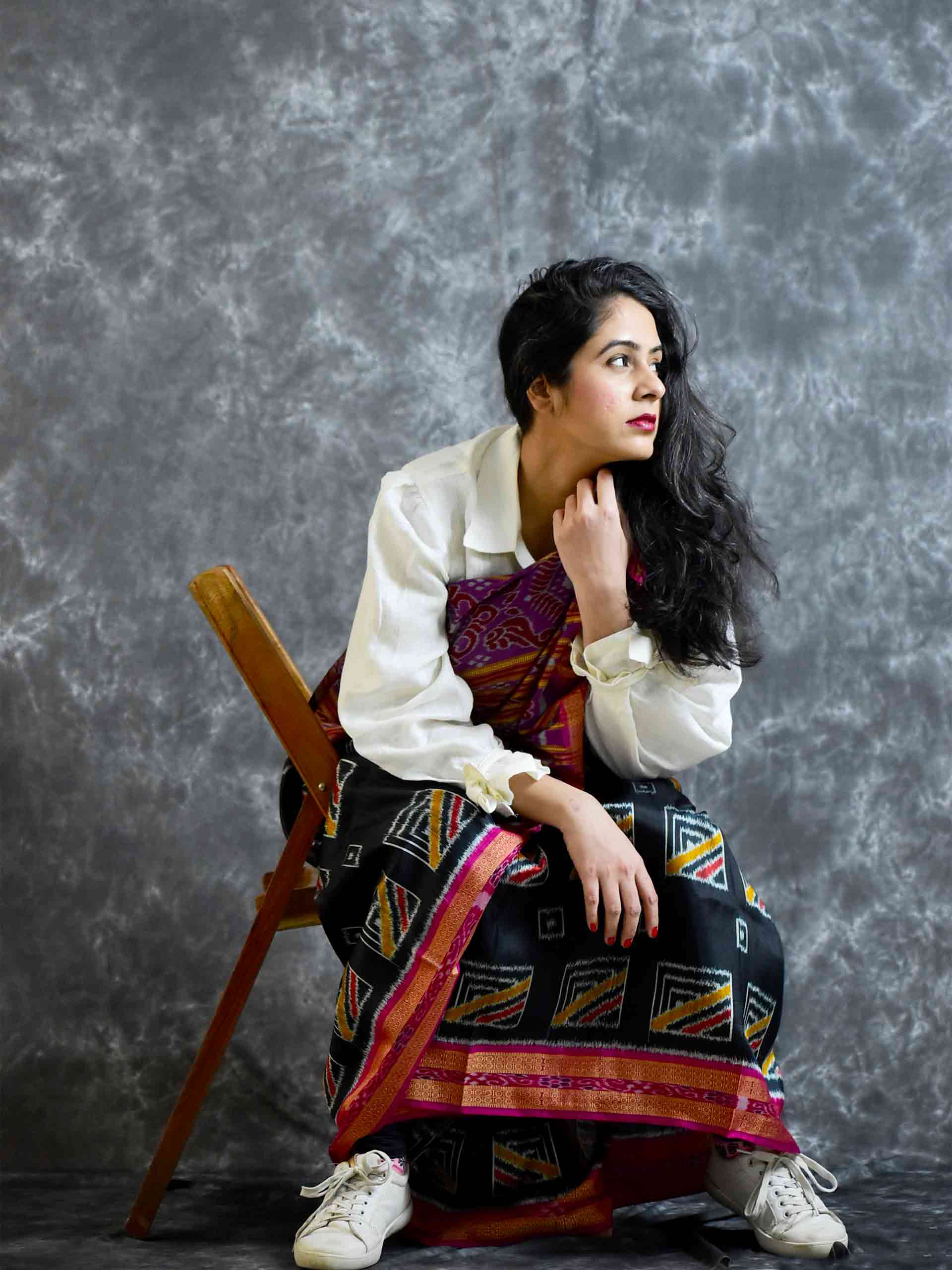 Ikkat Silk Saree Online