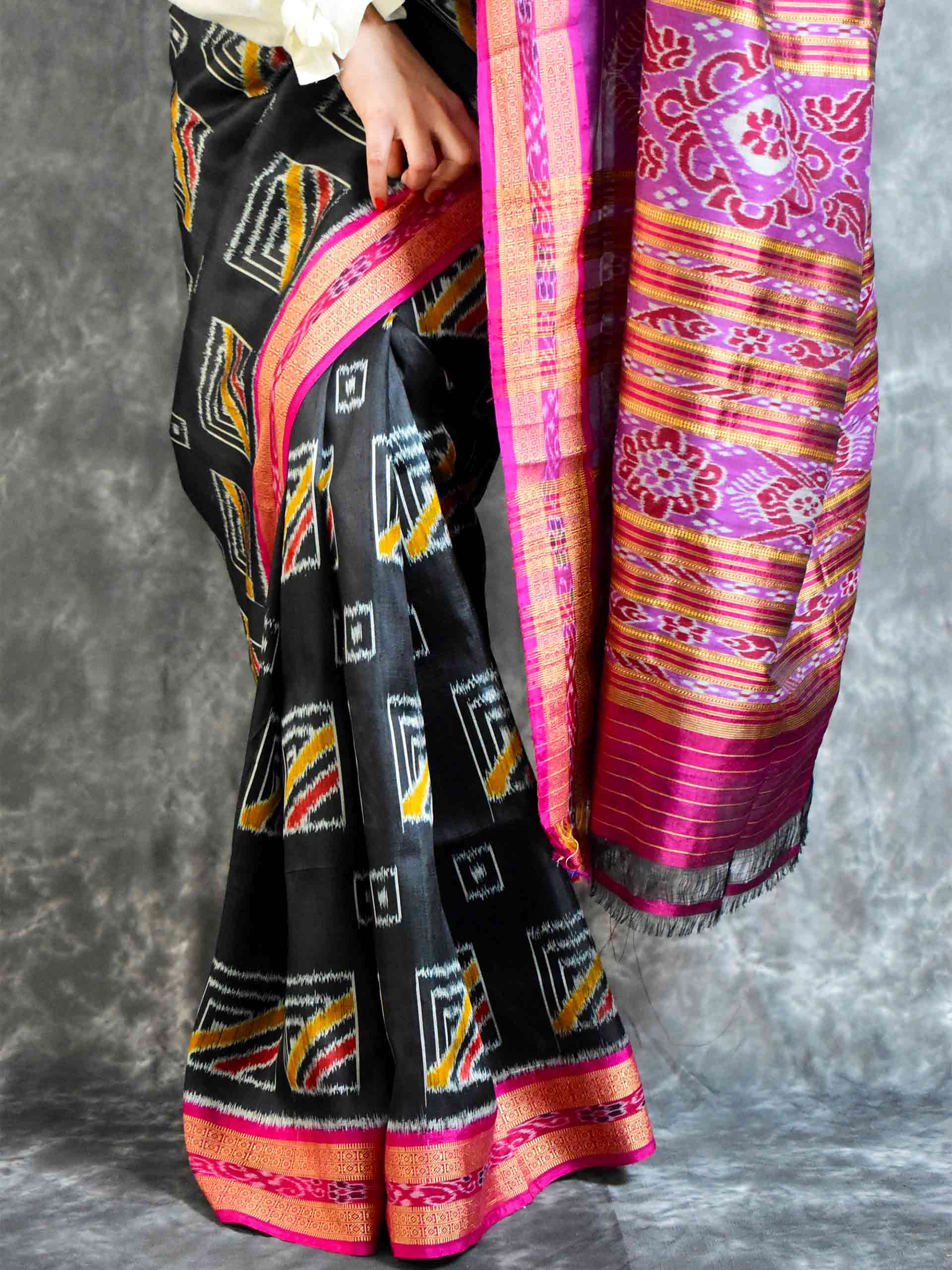 Ikkat Silk Saree Online