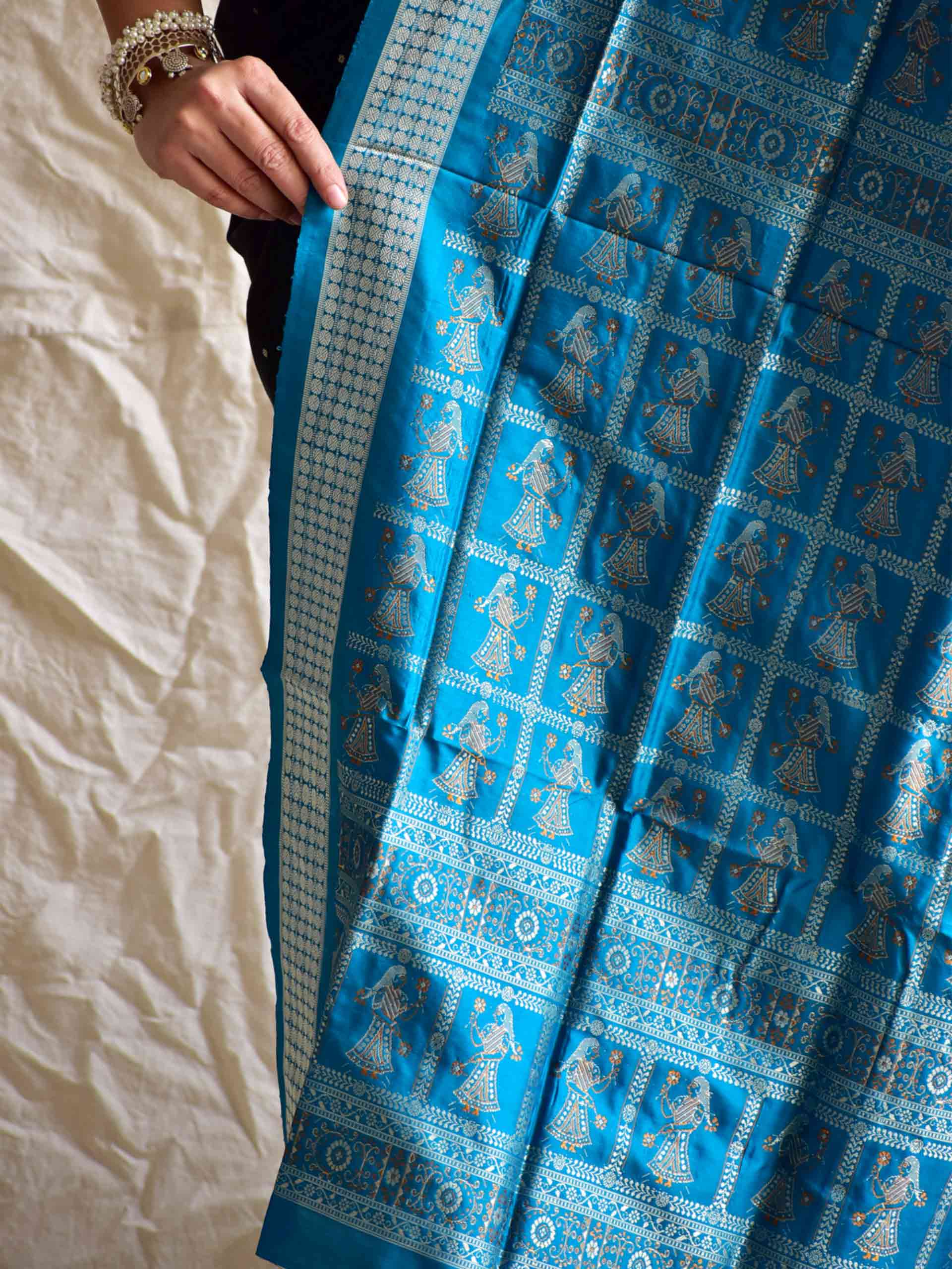 libas - Handwoven Bomkai saree