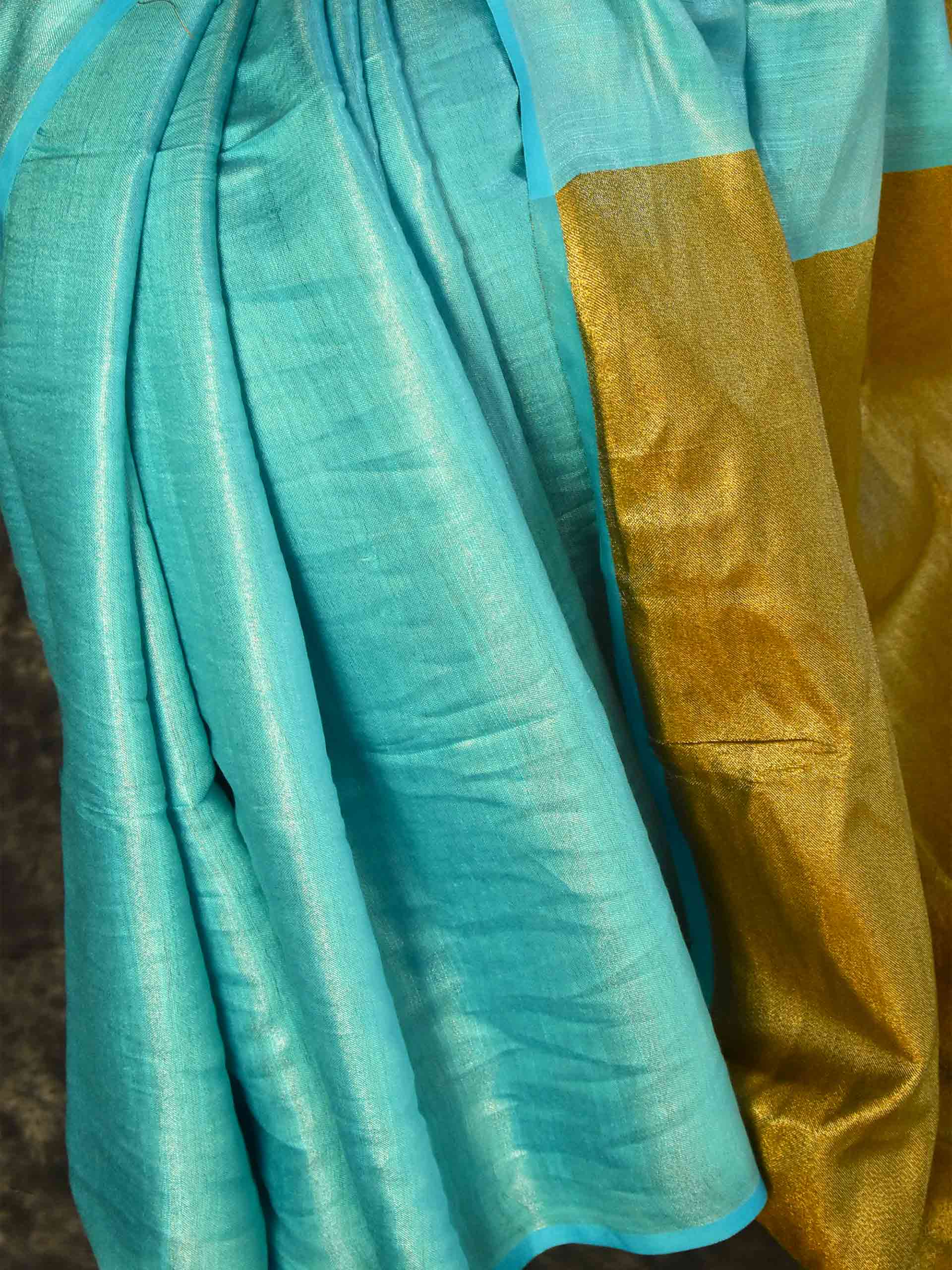 Samundar - Linen Tissue Saree