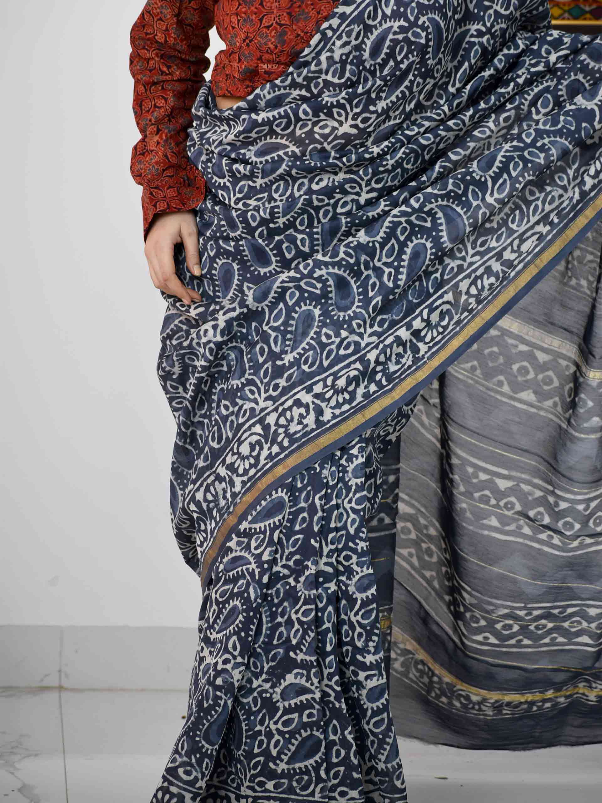Buy Chanderi Silk Saree Online