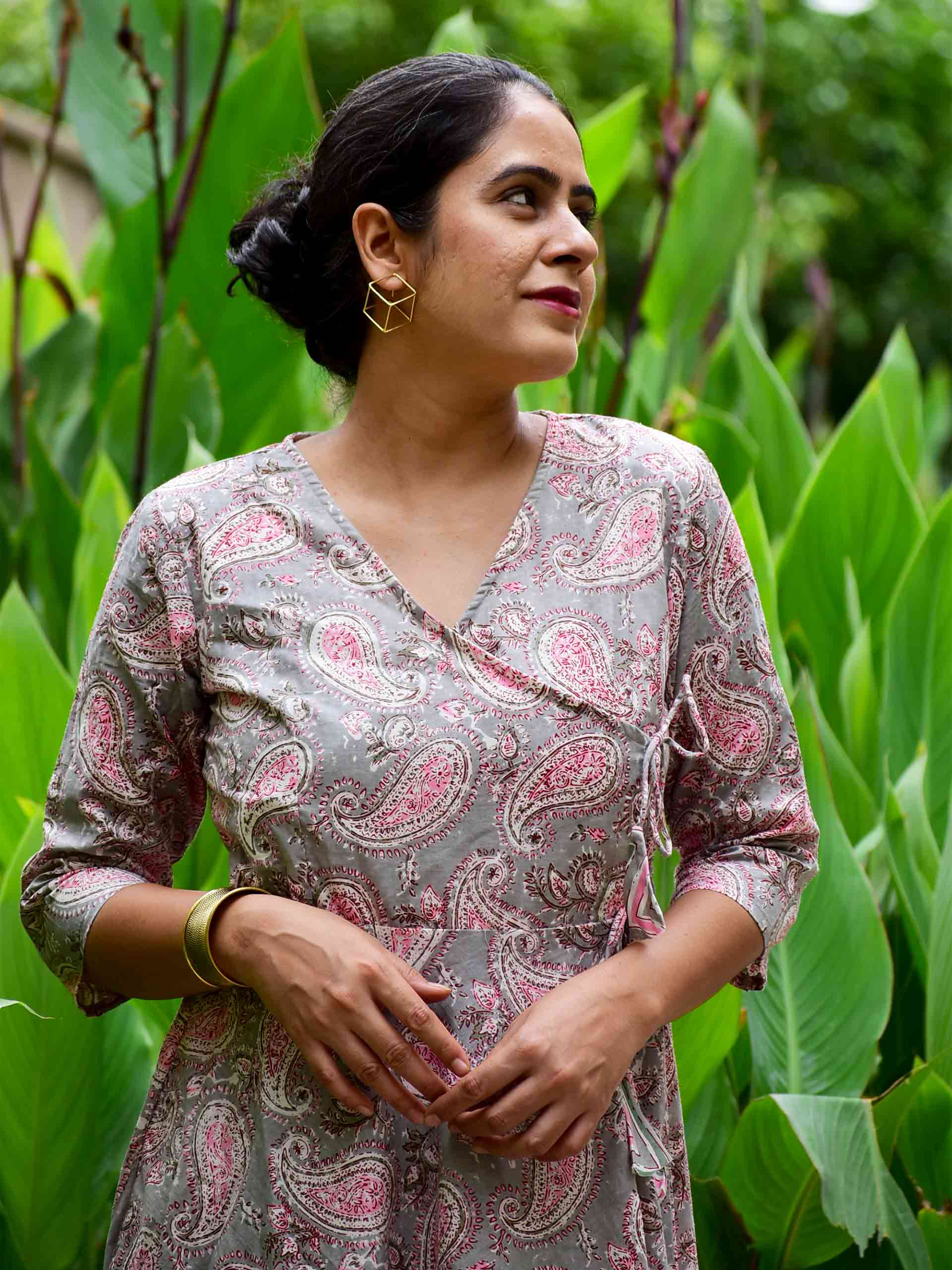 Teri baatein Angrakha Dress