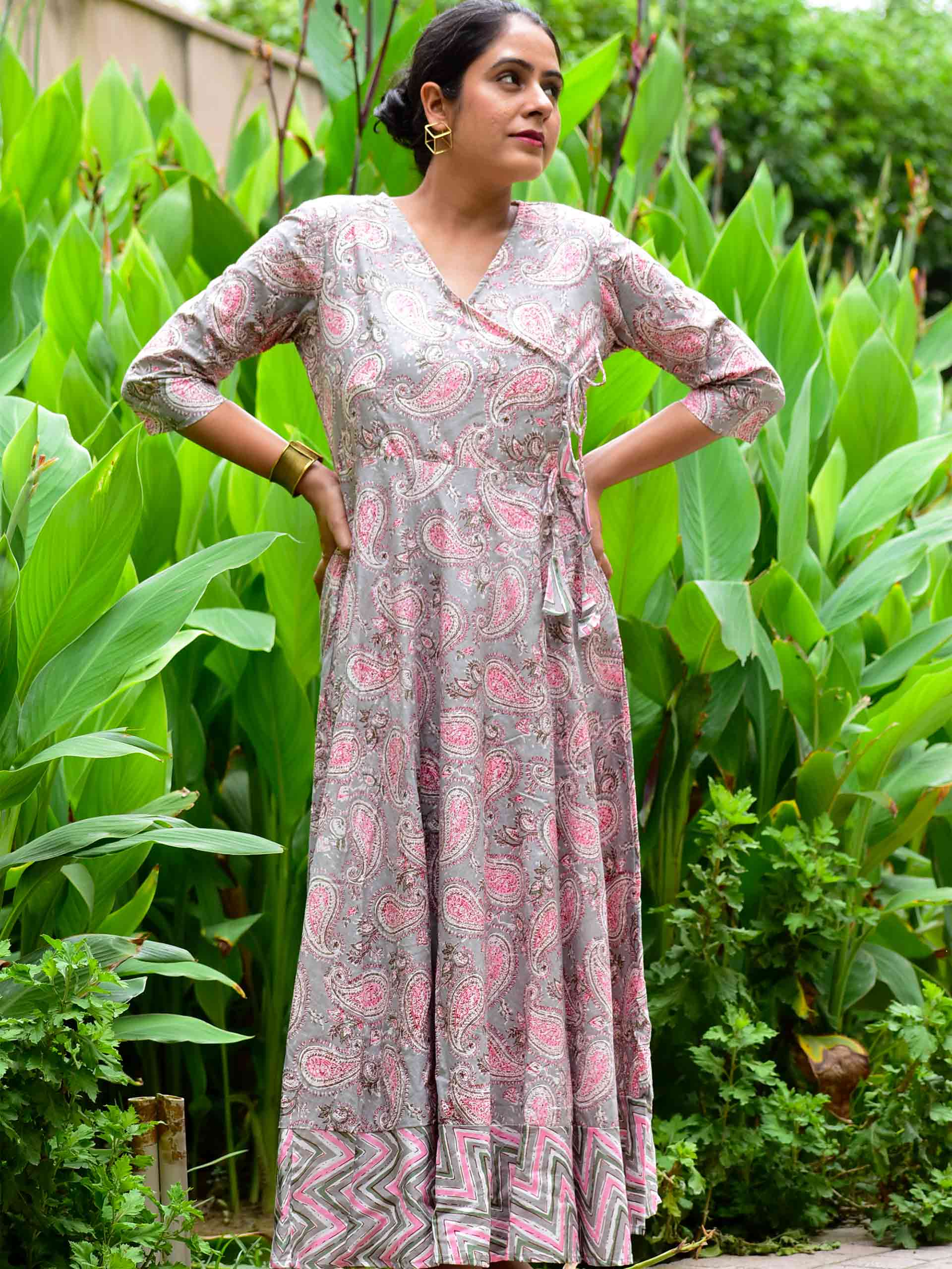 Teri baatein Angrakha Dress