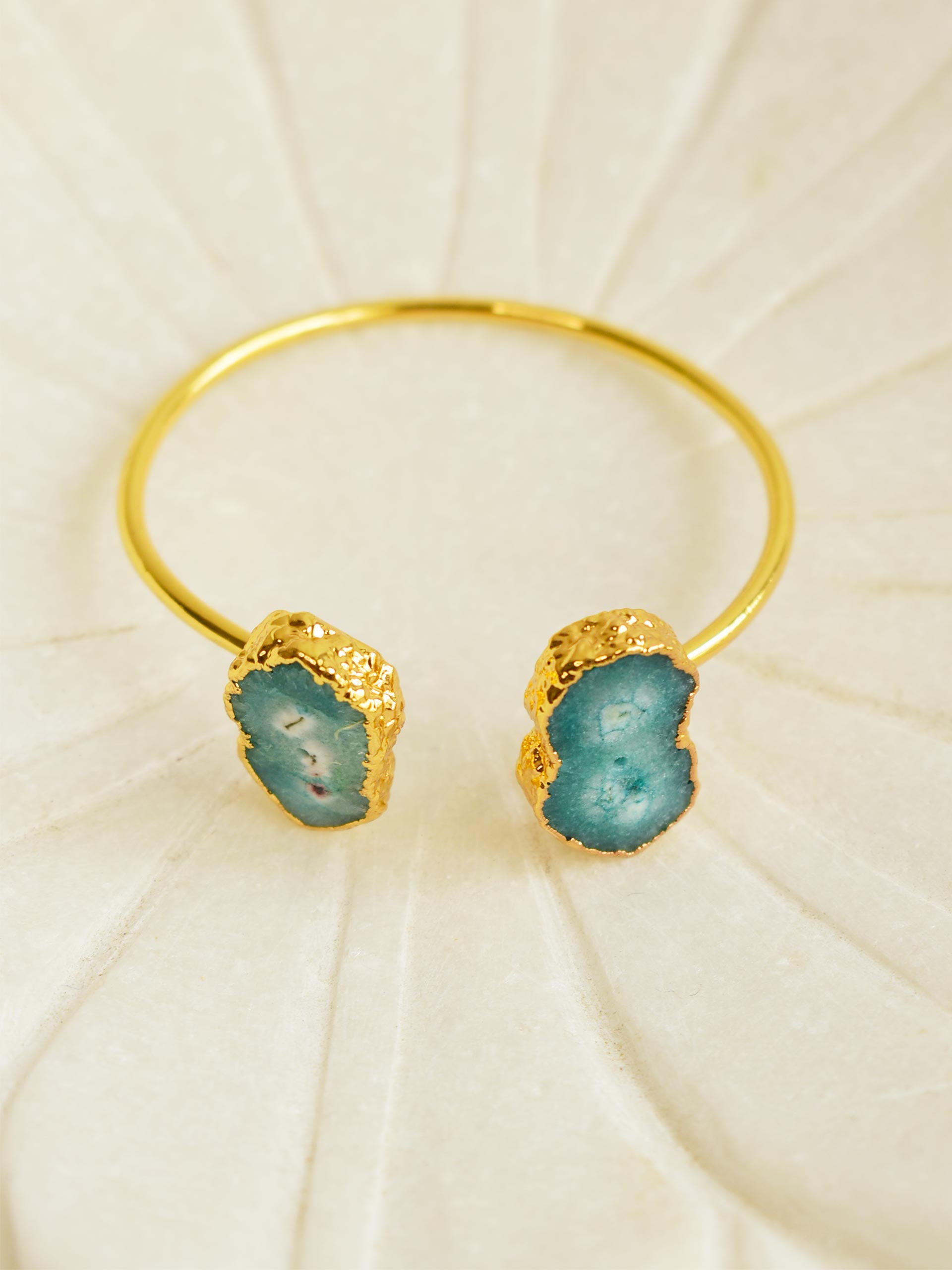 Ocean - Gold plated Bracelet