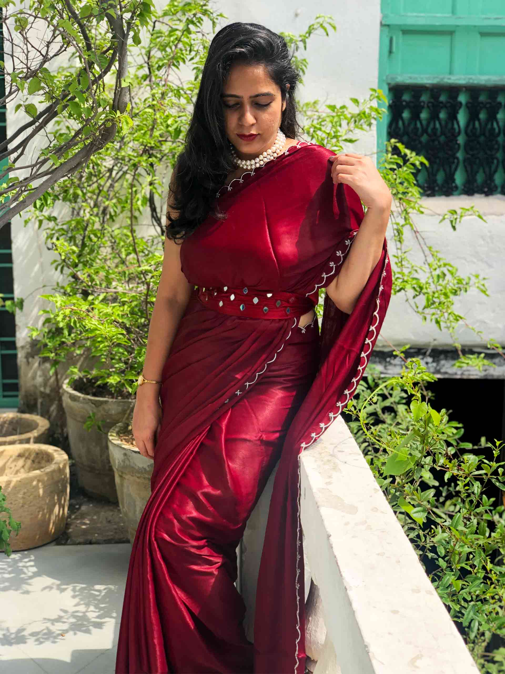 Mashru Silk Saree