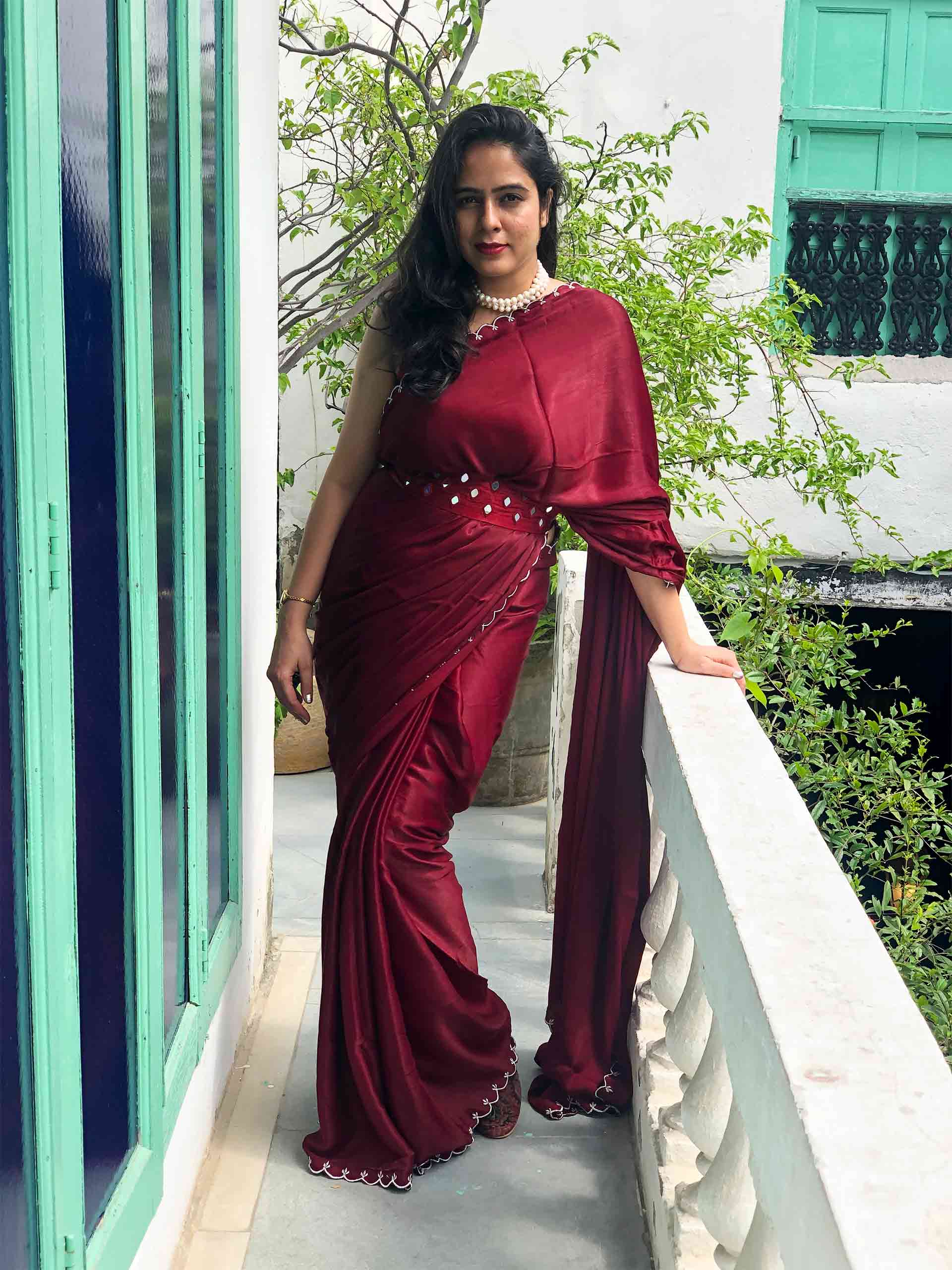 Mashru Silk Saree