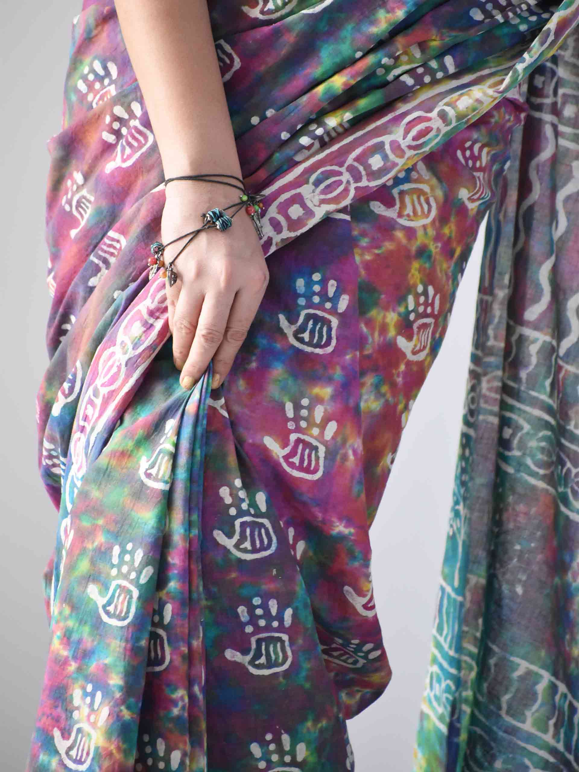 Buy Mulmul Cotton Saree Online