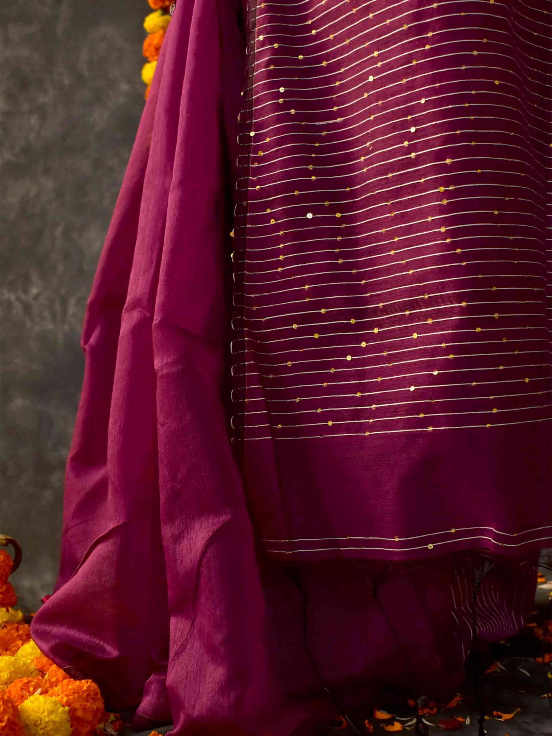 Sequin Saree