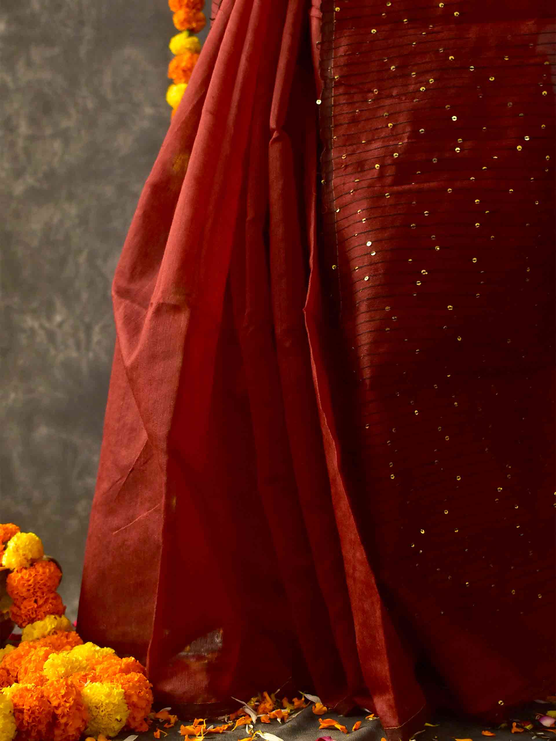 Sequin Saree