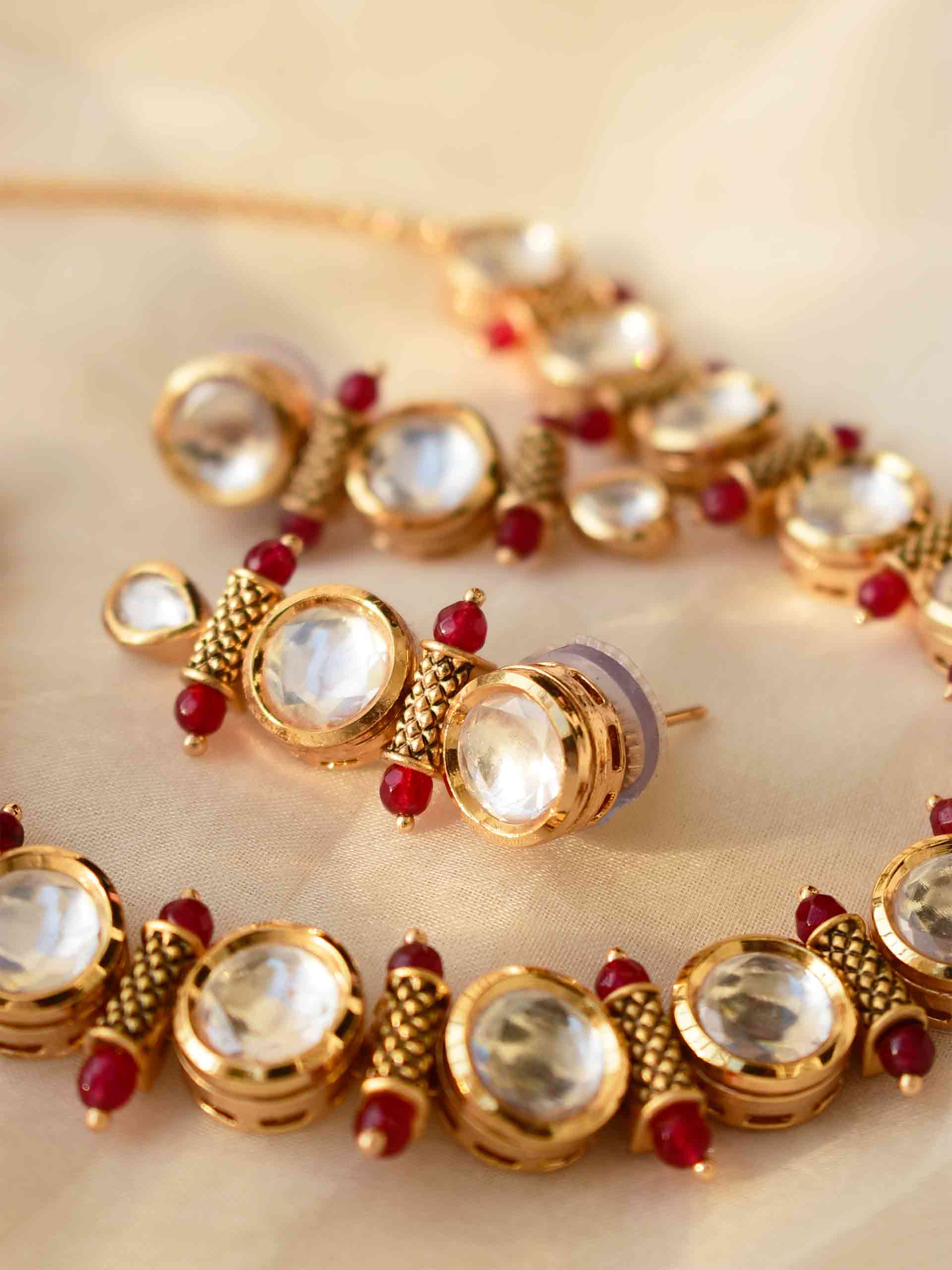 khushnuma - Kundan necklace set