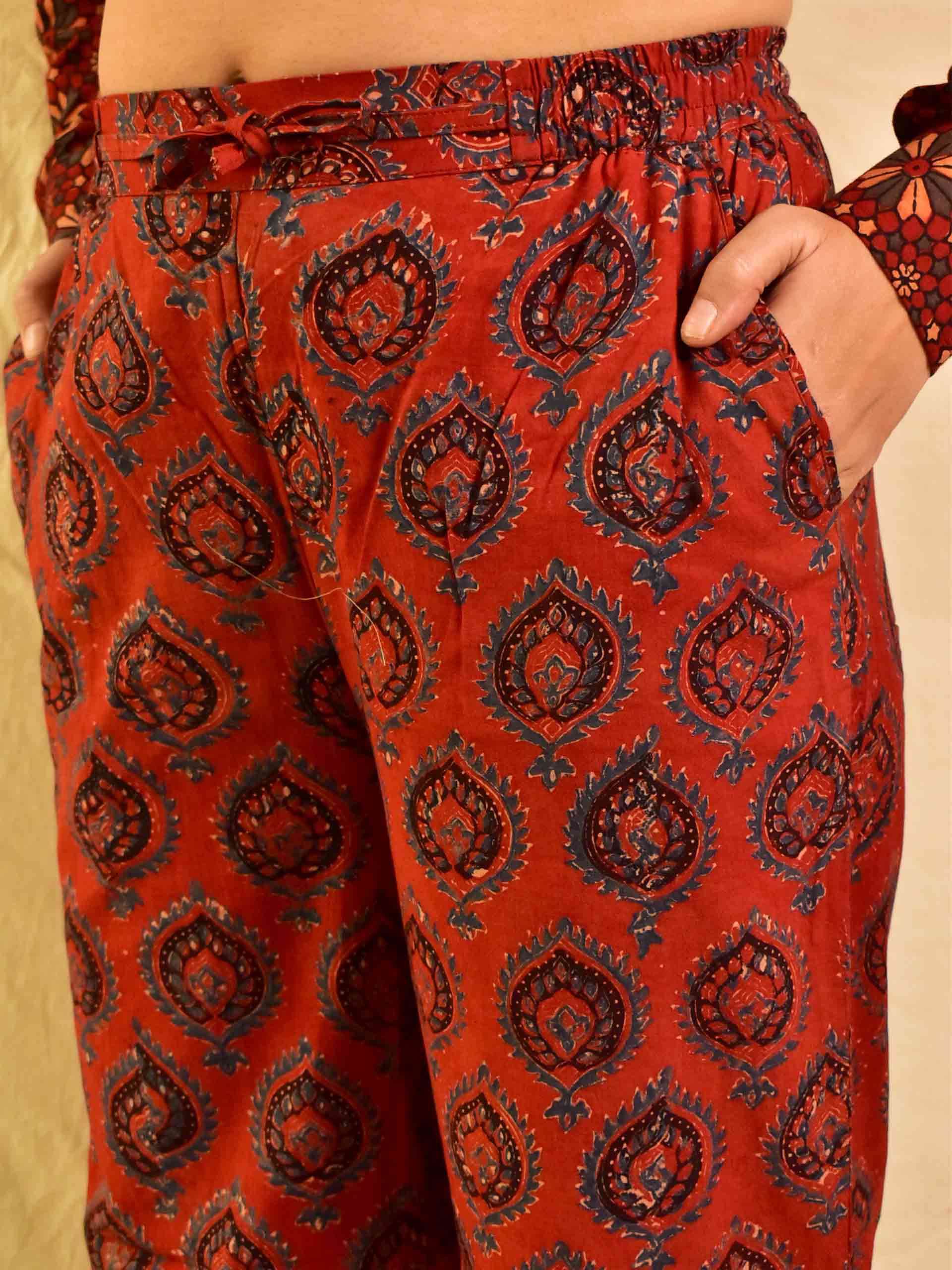 Shubh - Ajrakh Pant