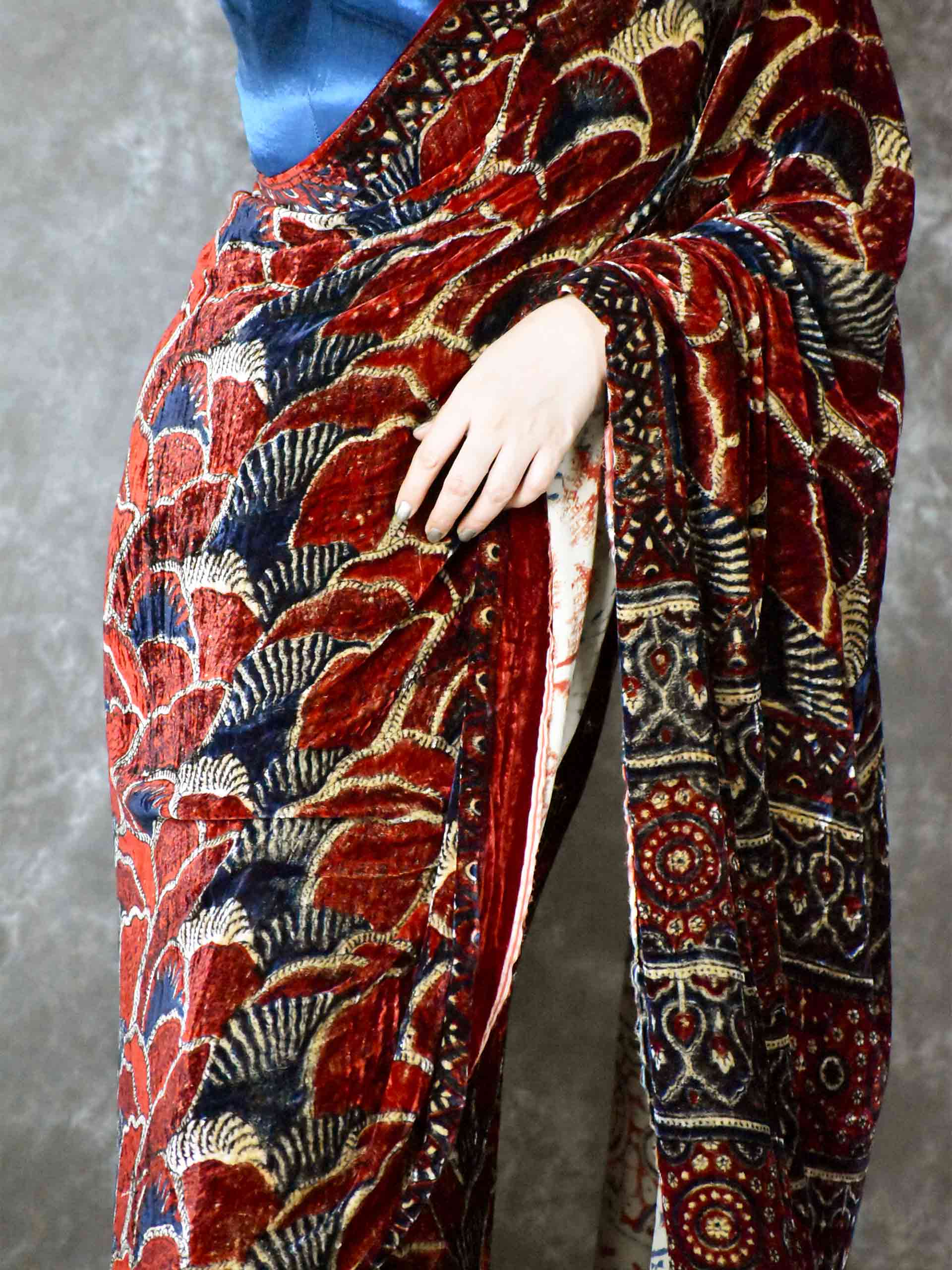 Buy Velvet Saree for Women