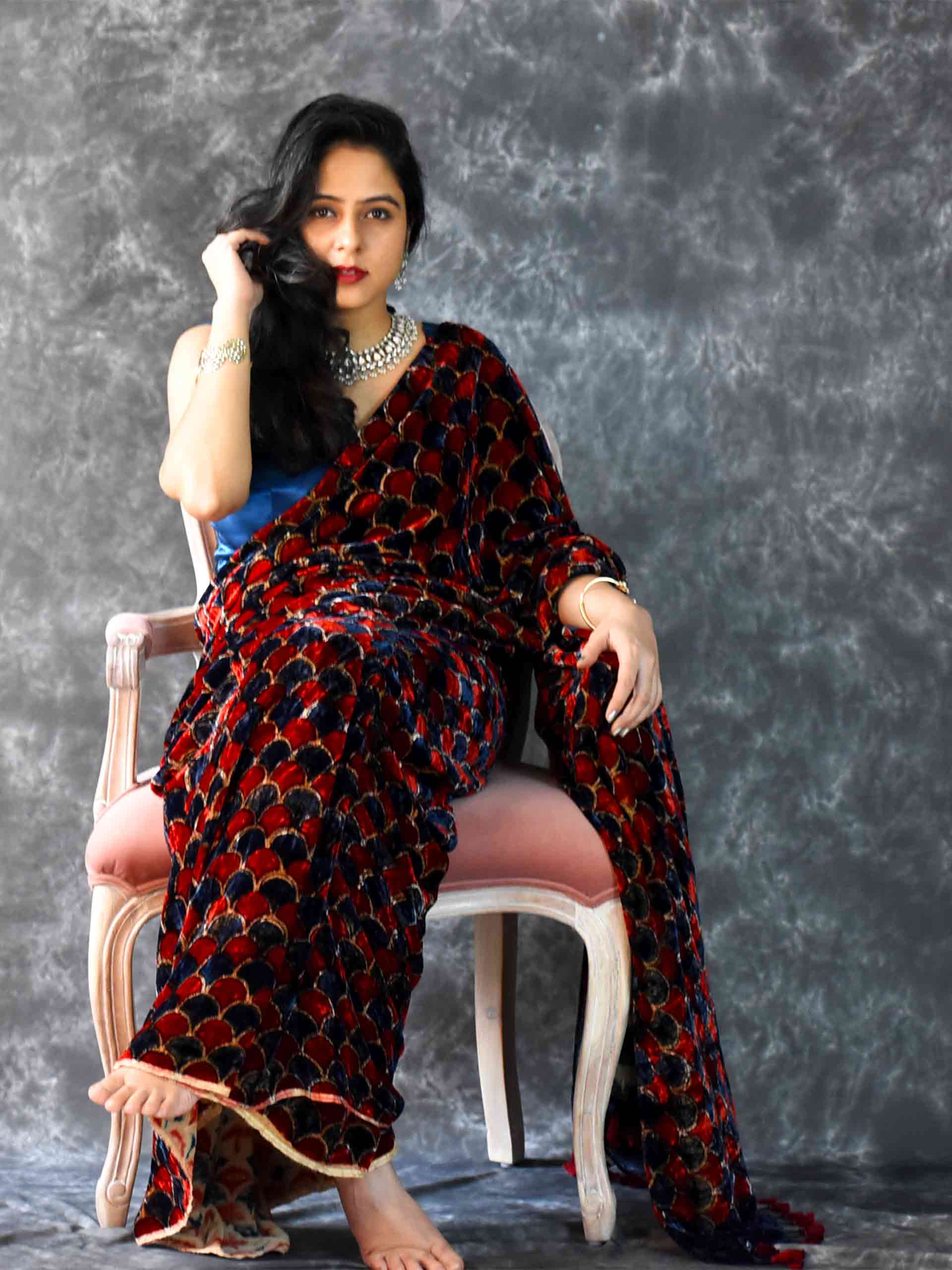 Online shopping for Velvet Sarees