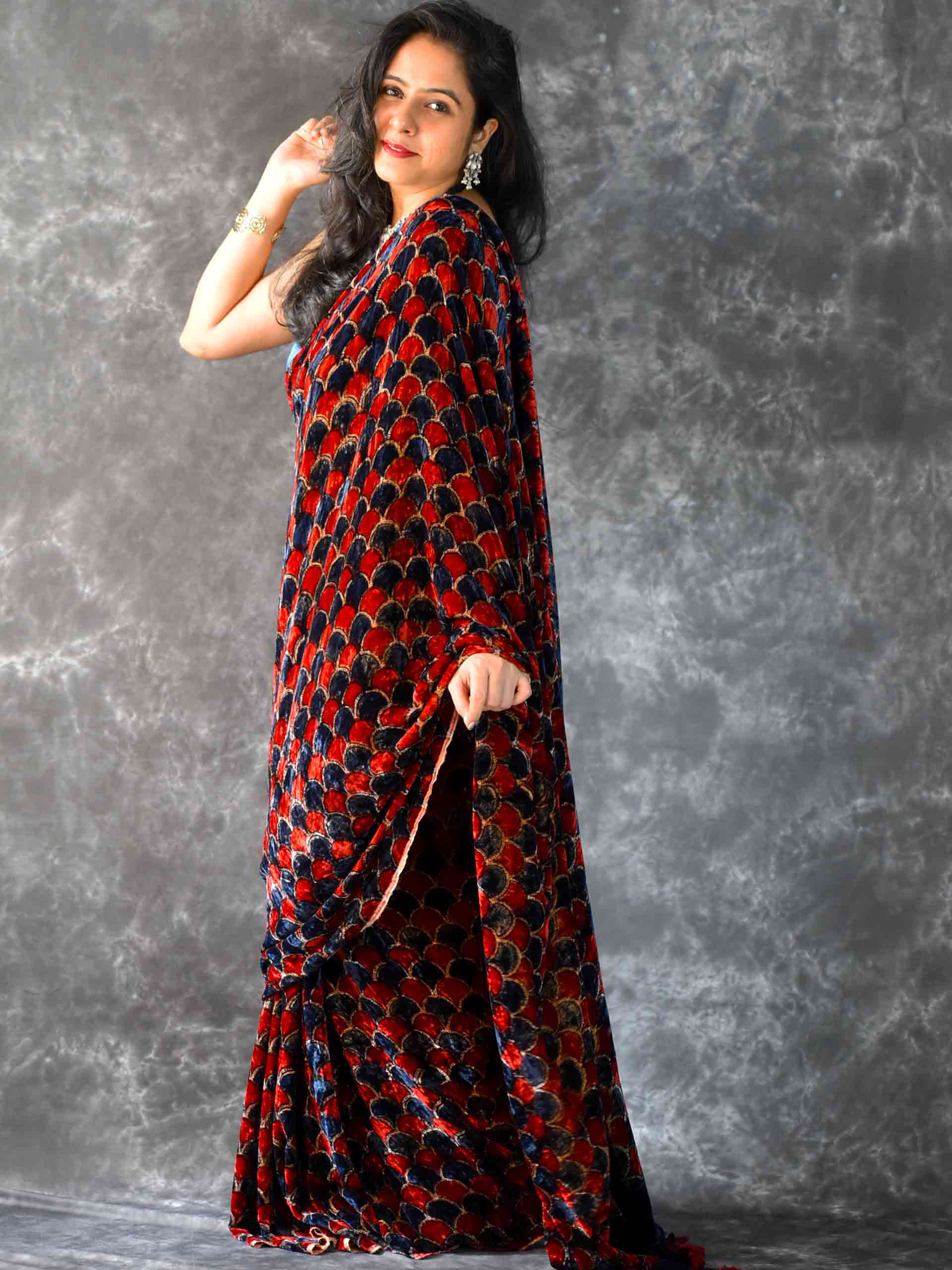 Online shopping for Velvet Sarees