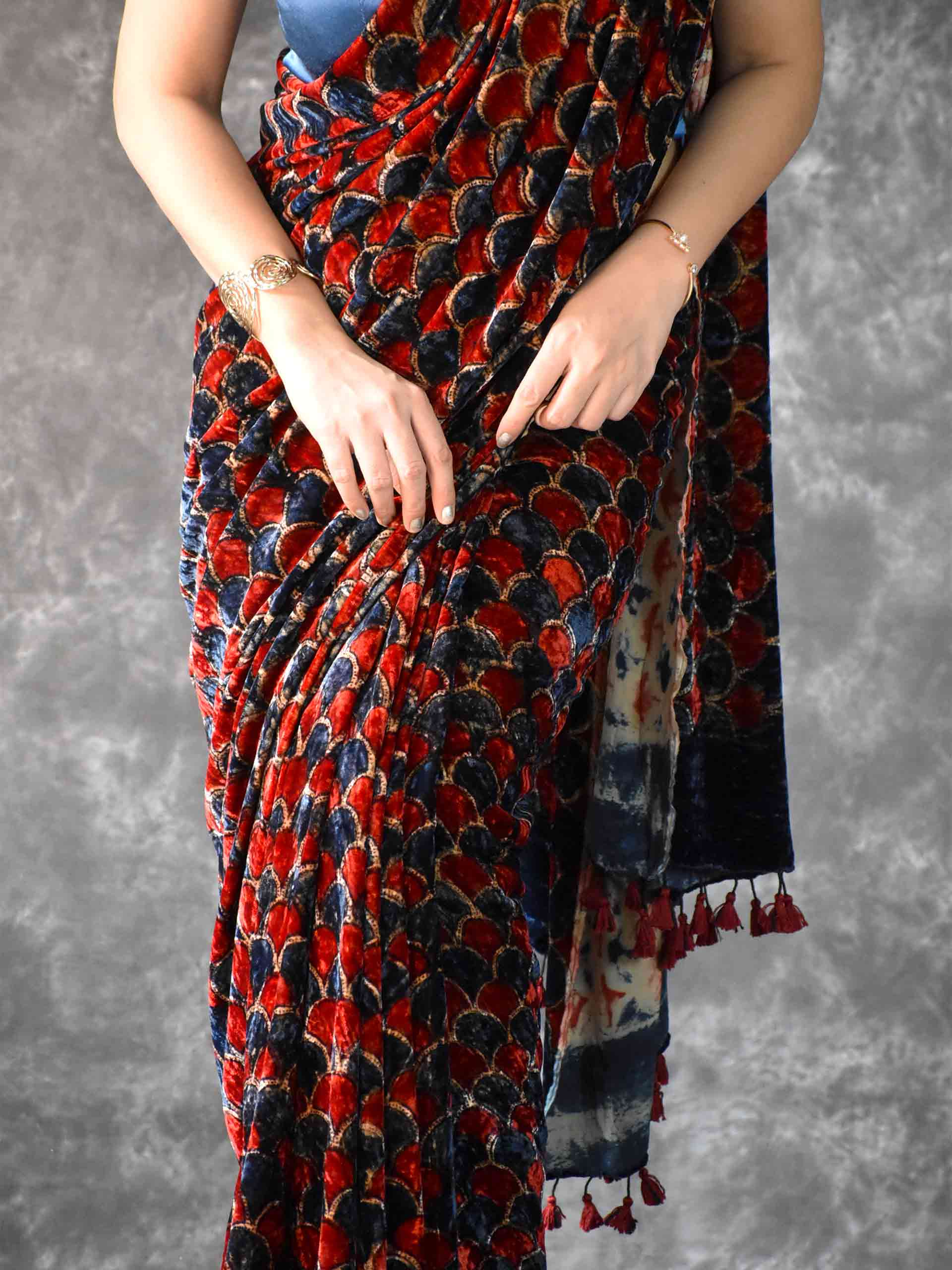 Online shopping for Velvet Sarees