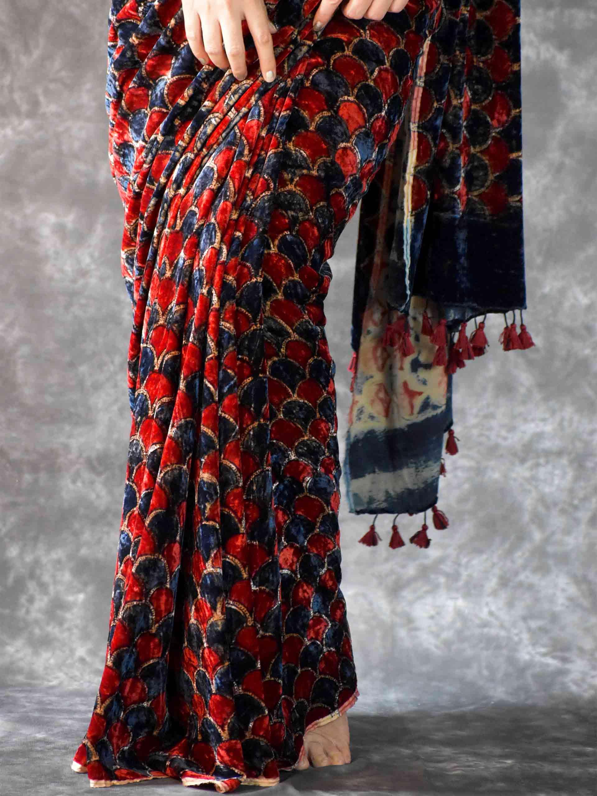 Online shopping for Velvet Sarees