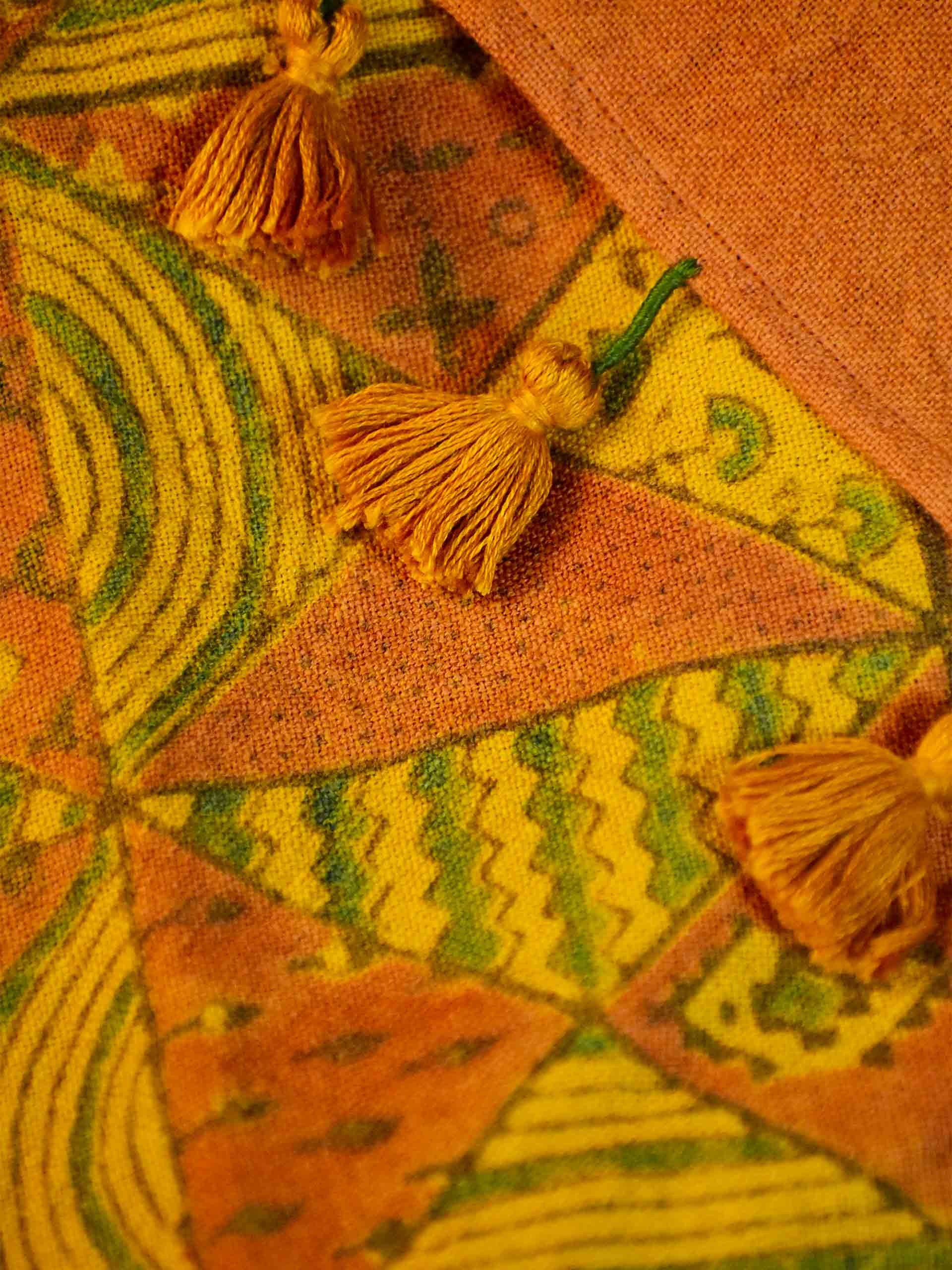 Buy Ajrakh Handloom Merino Wool Stole Online