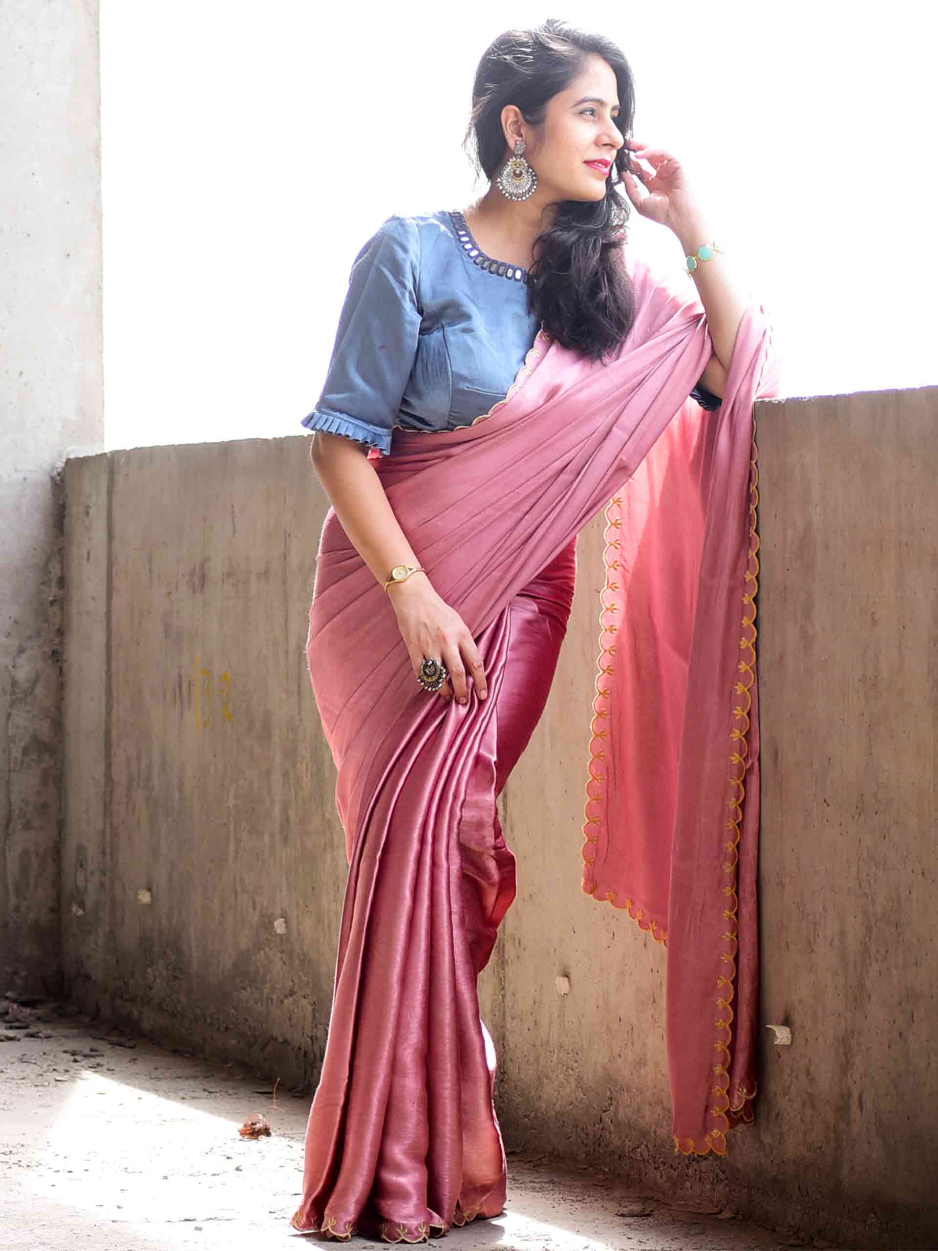 Buy Mashru Silk Saree Online