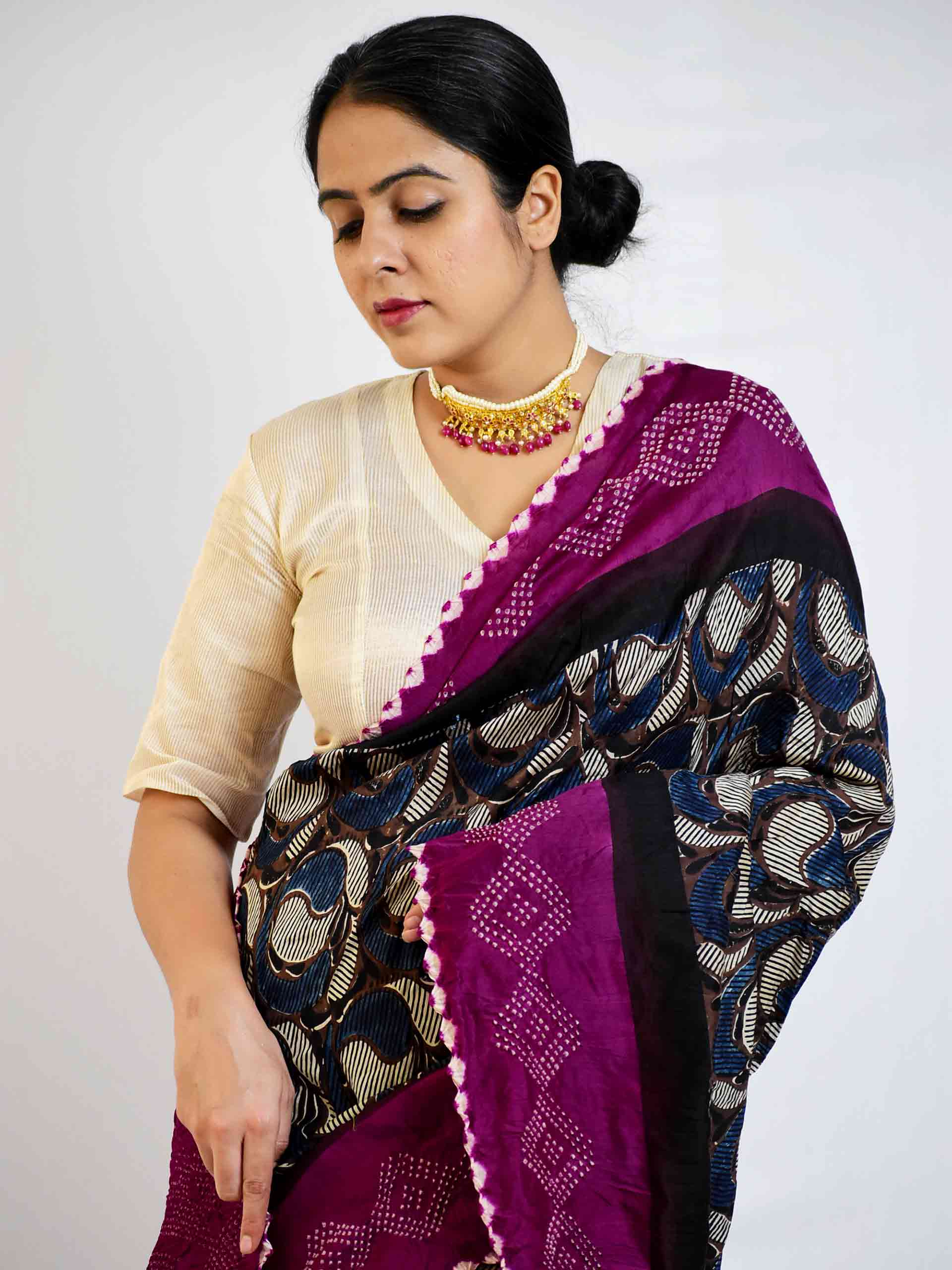 Chanderi silk sarees for wedding