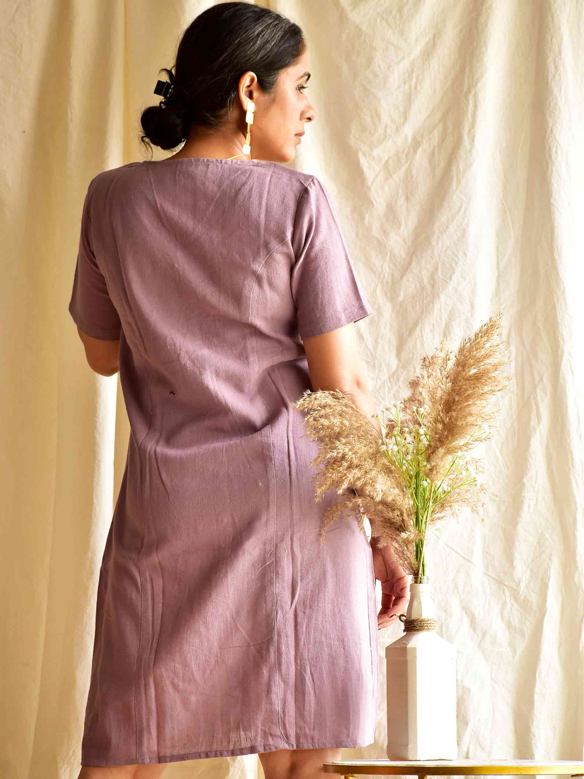 latina - Front open short dress