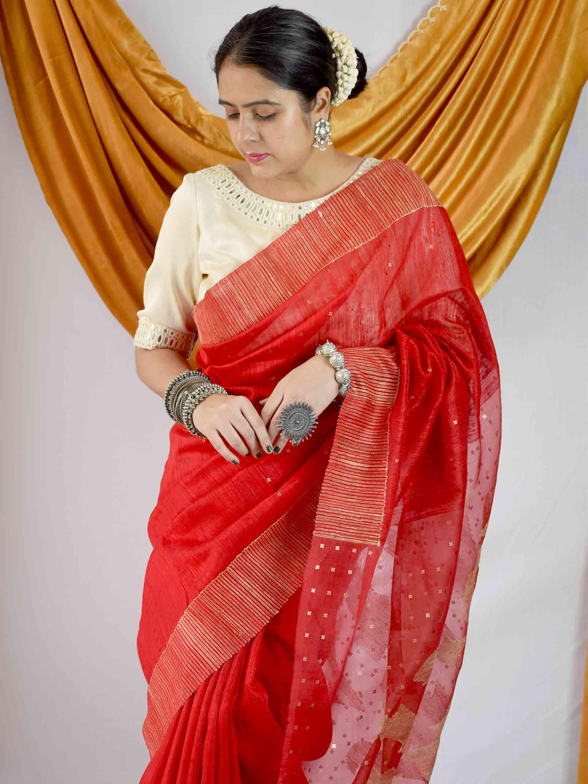 Buy Matka Silk saree Online