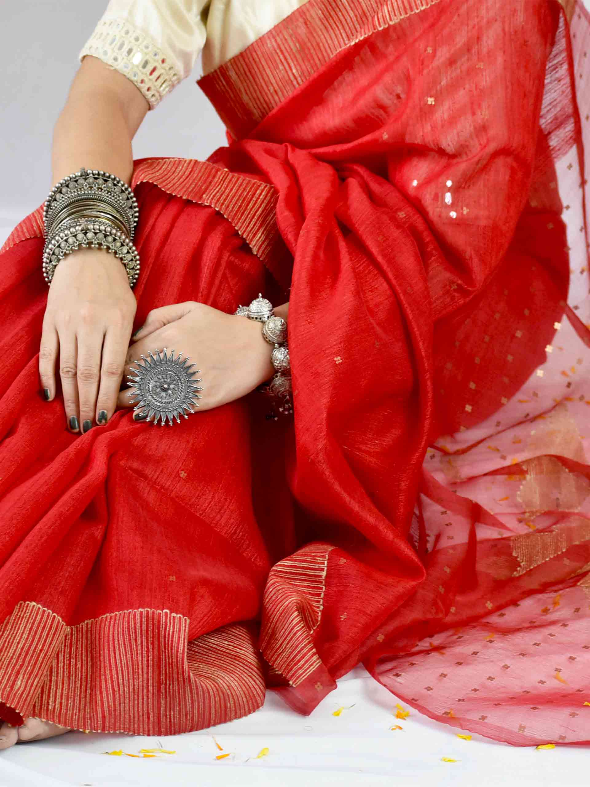 Buy Matka Silk saree Online