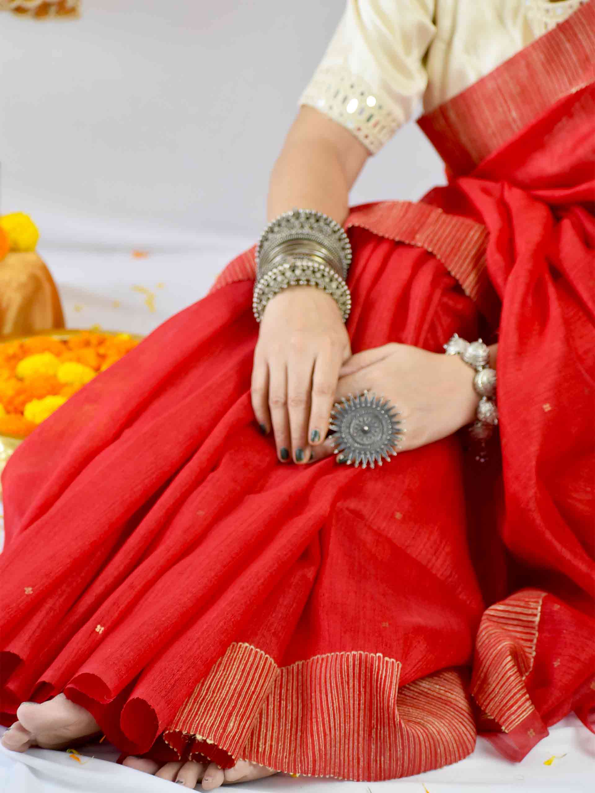 Buy Matka Silk saree Online