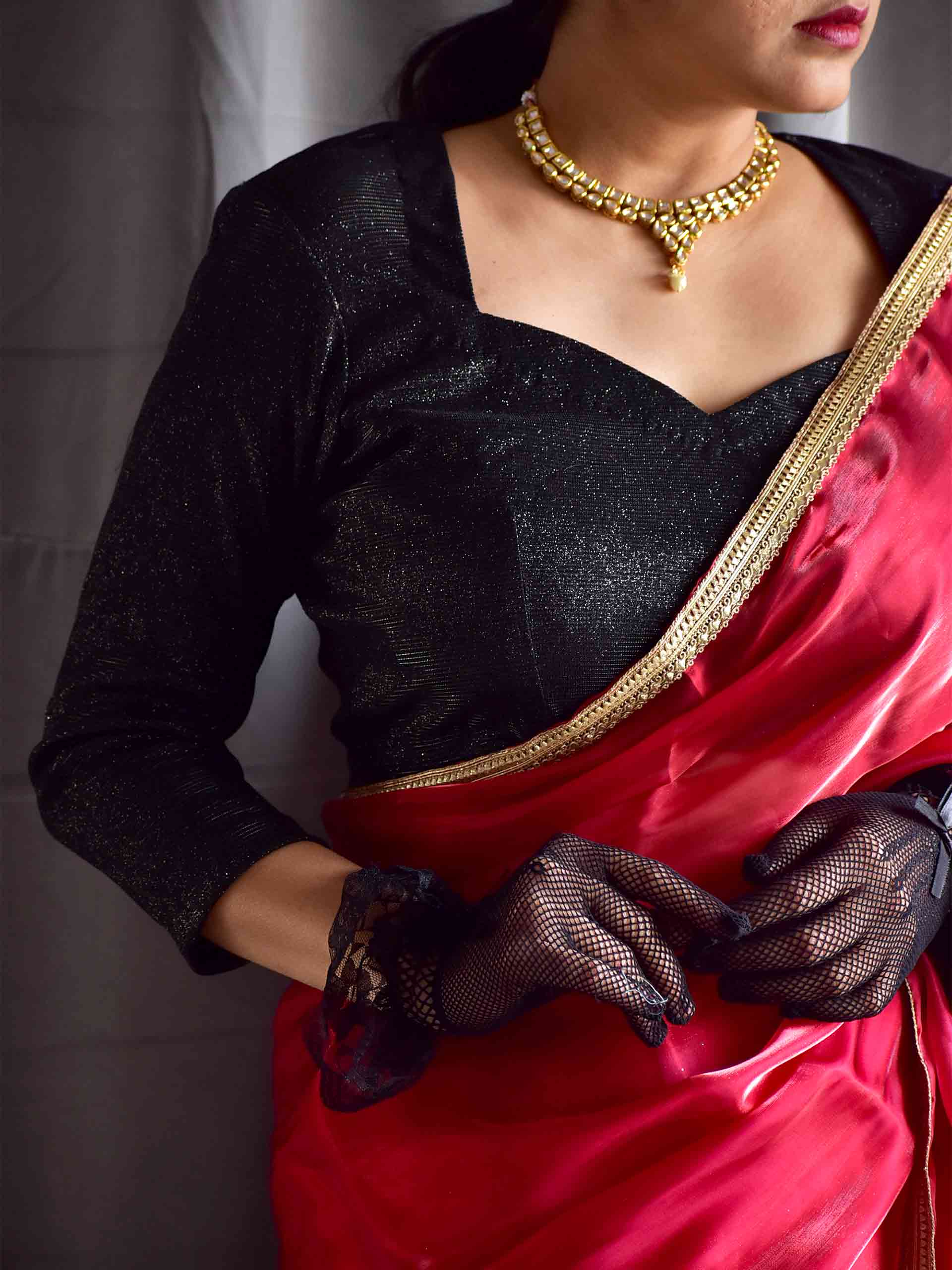 Stretchable shop blouse online