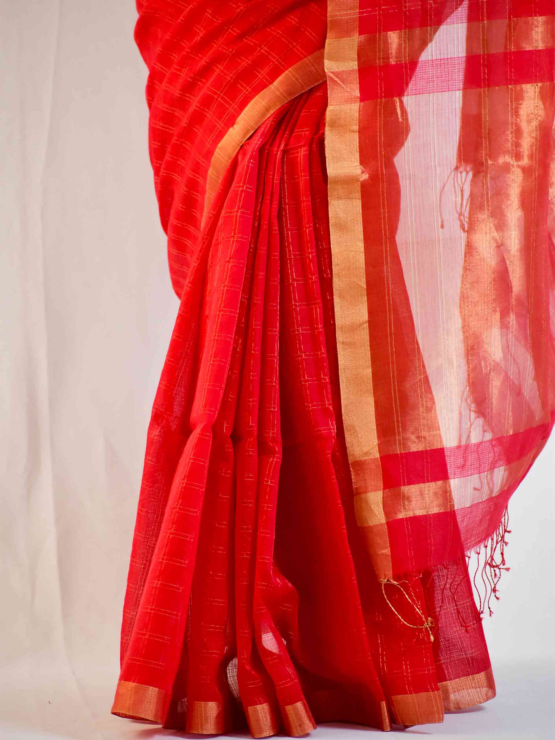 Shop Bengal handloom Zari Kota saree