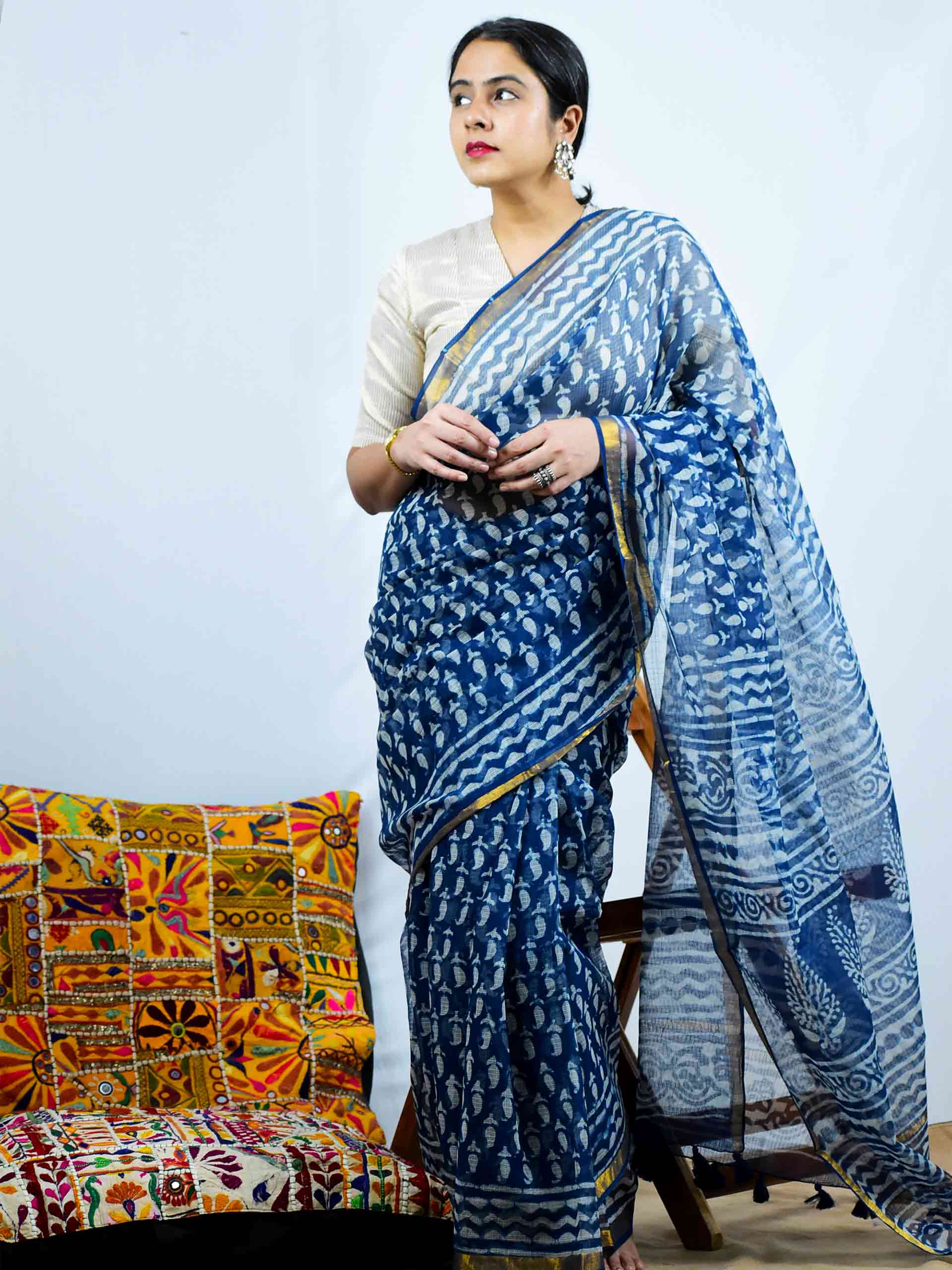 Buy Kota Doria Saree Online