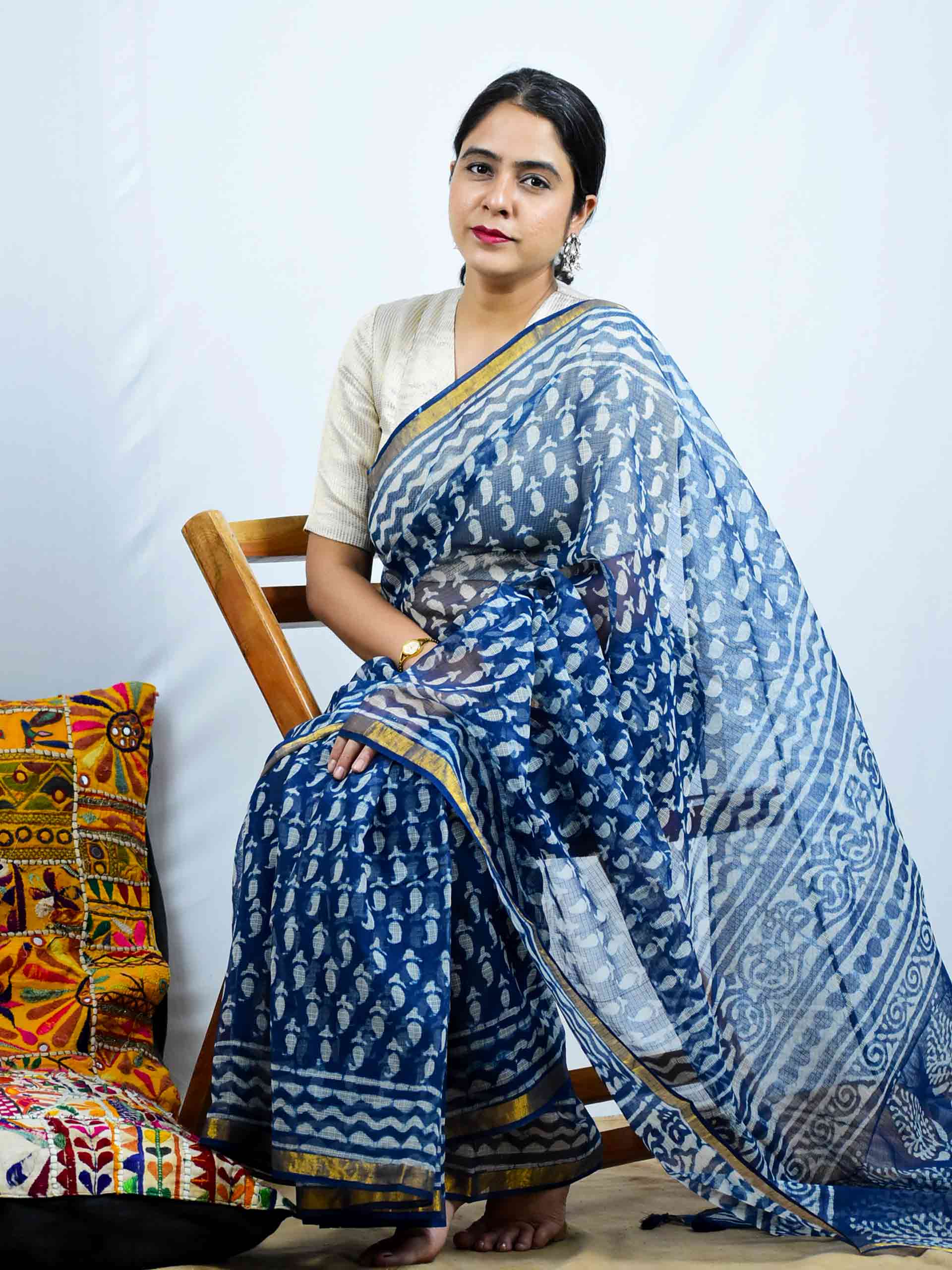 Buy Kota Doria Saree Online