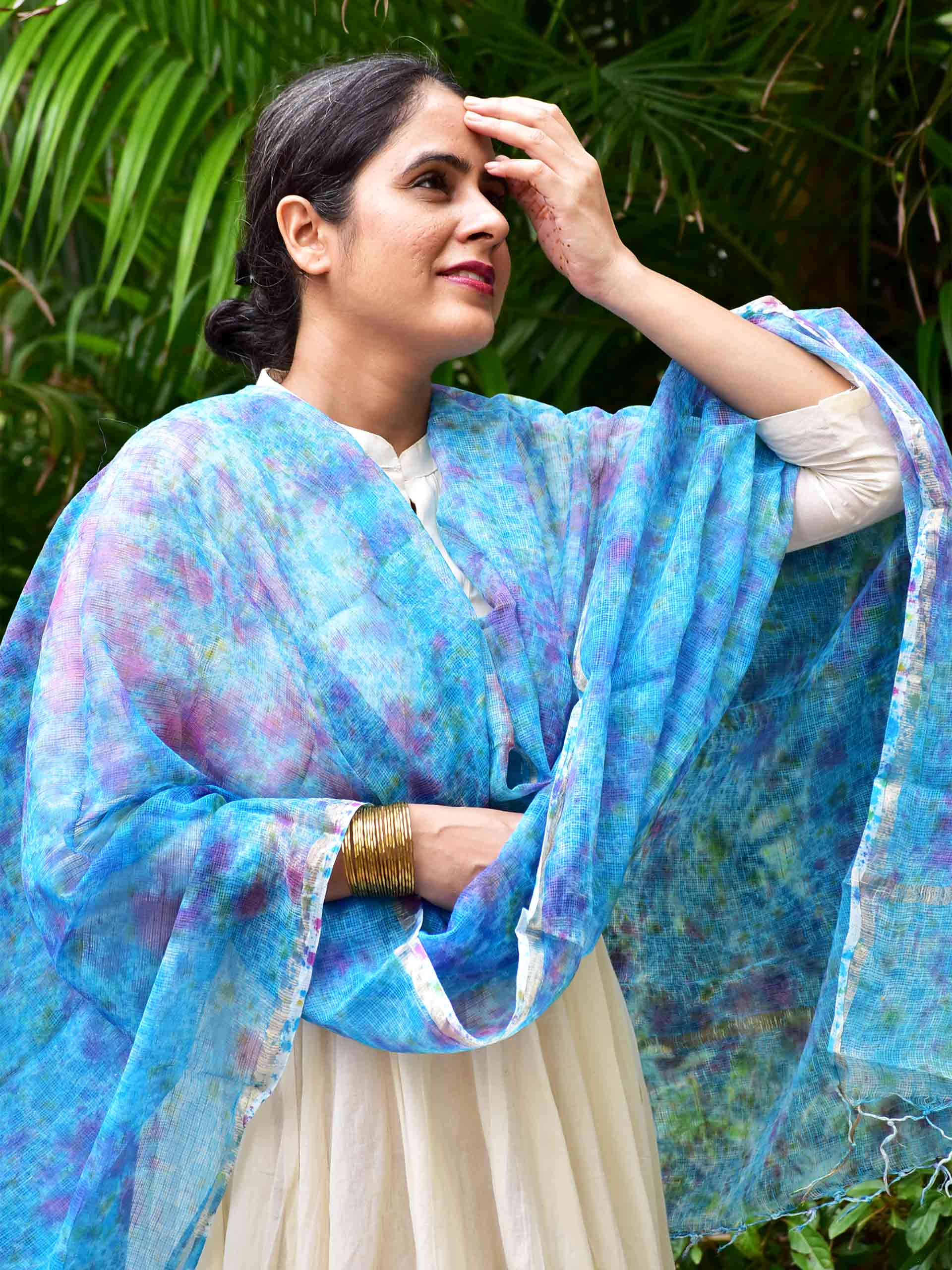 Khamoshi - Kota Doria Dupatta
