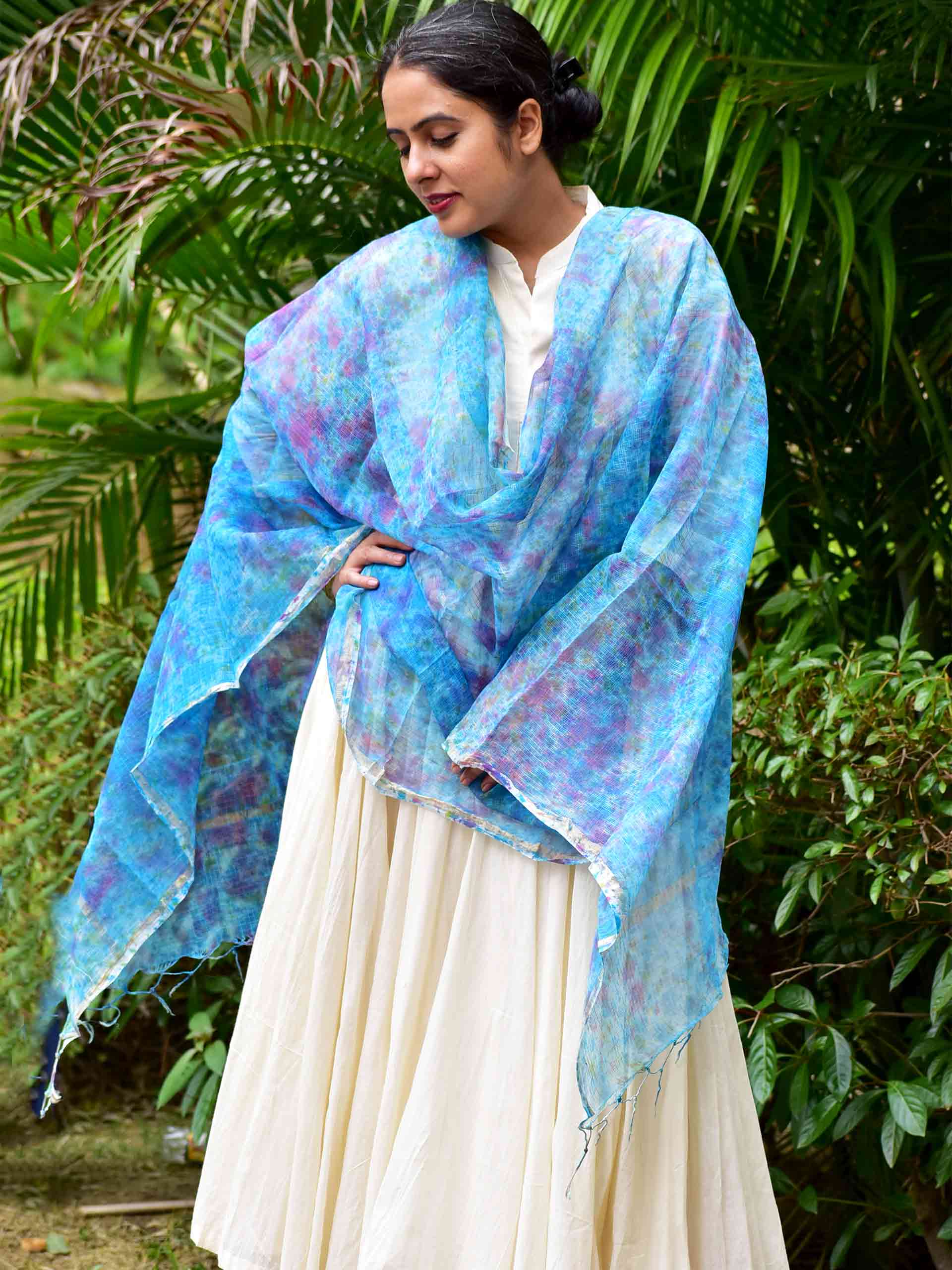 Khamoshi - Kota Doria Dupatta