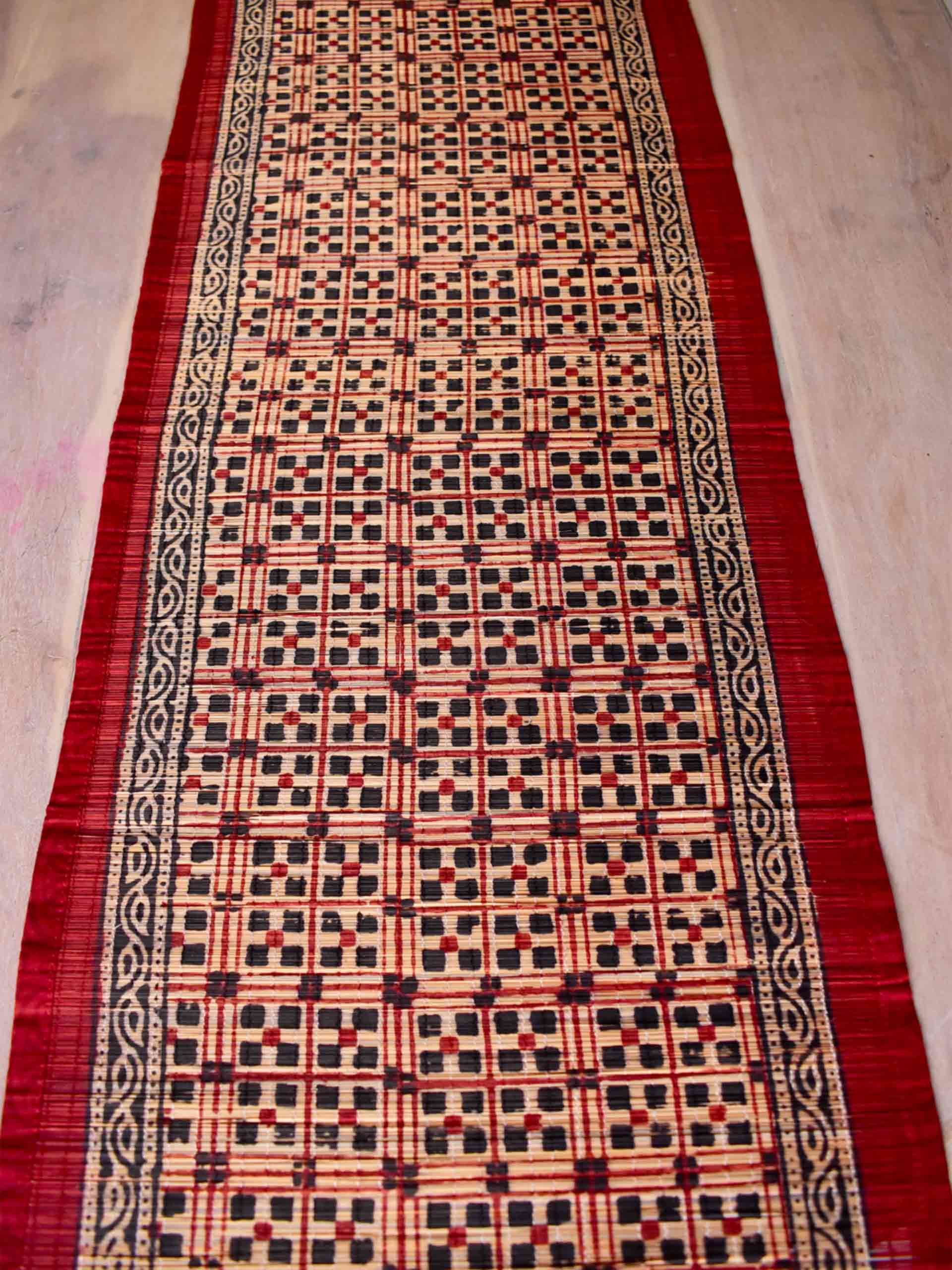 Buy Bagh print Bamboo Table Runner Online