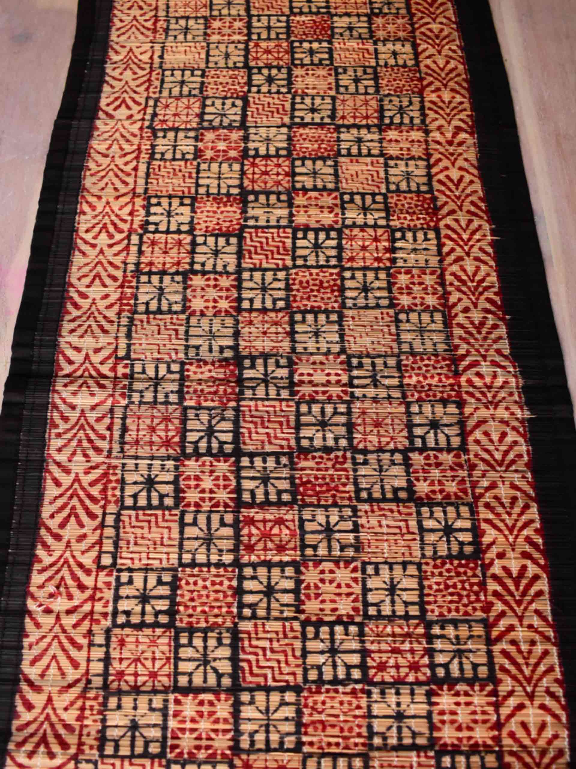 Buy Bagh Print Bamboo Table Runner Online