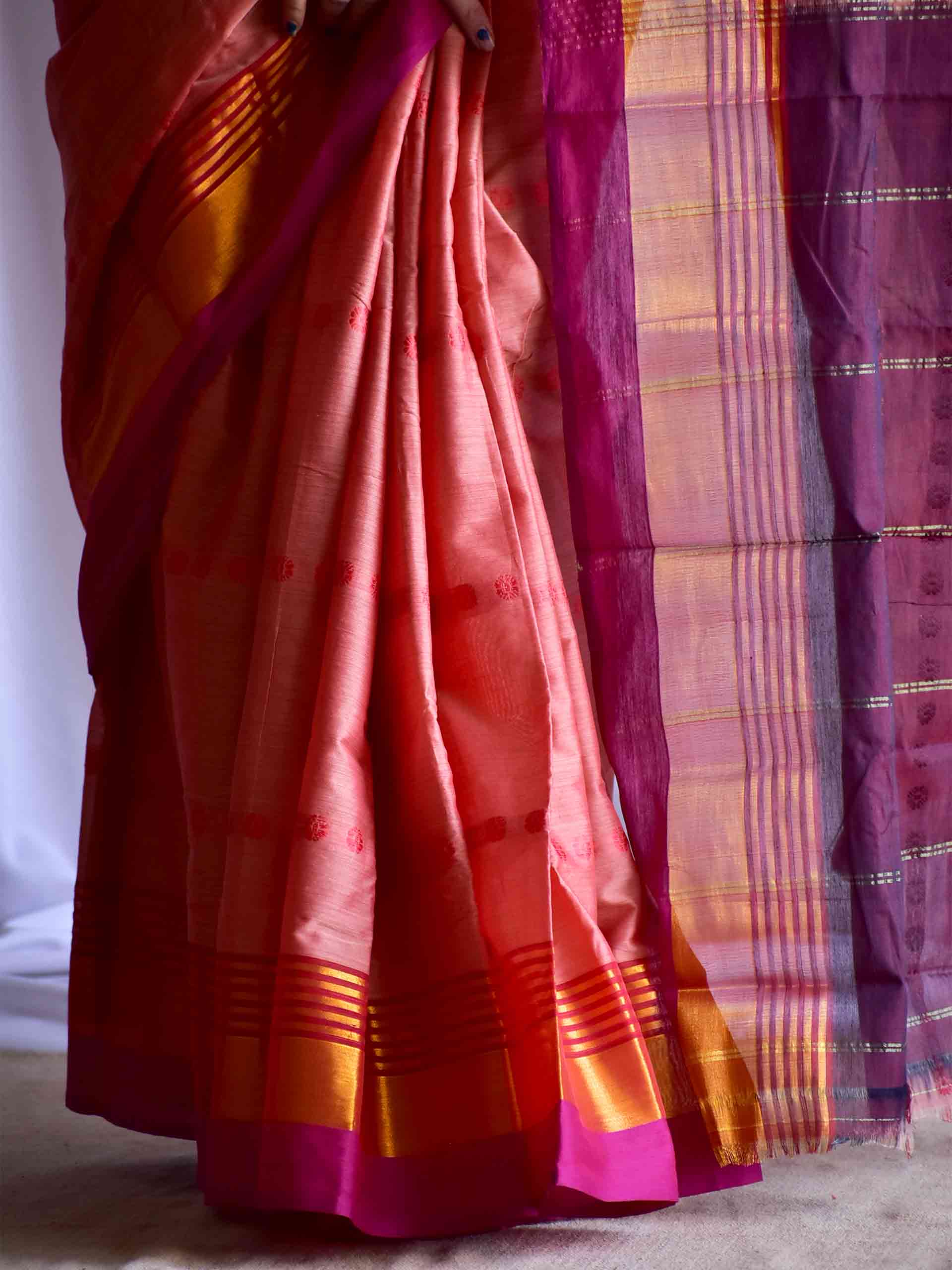 milan - Bengal cotton saree