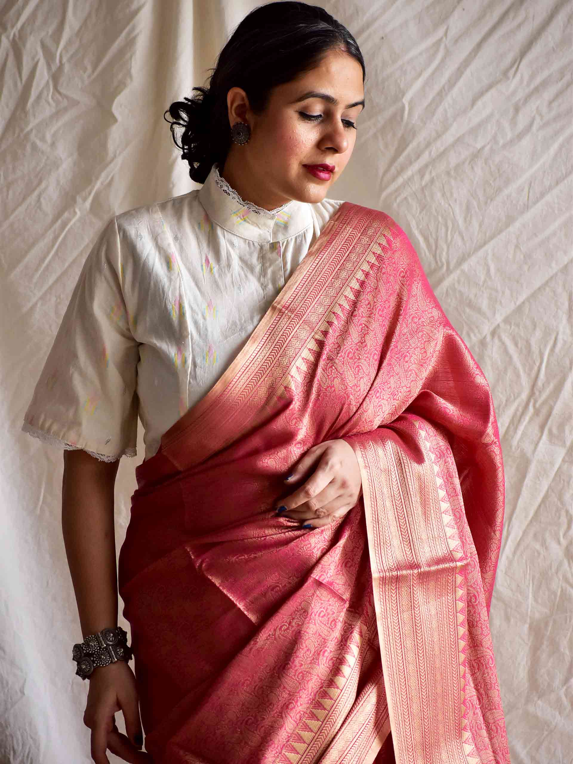 Rani- kota silk Brocade saree