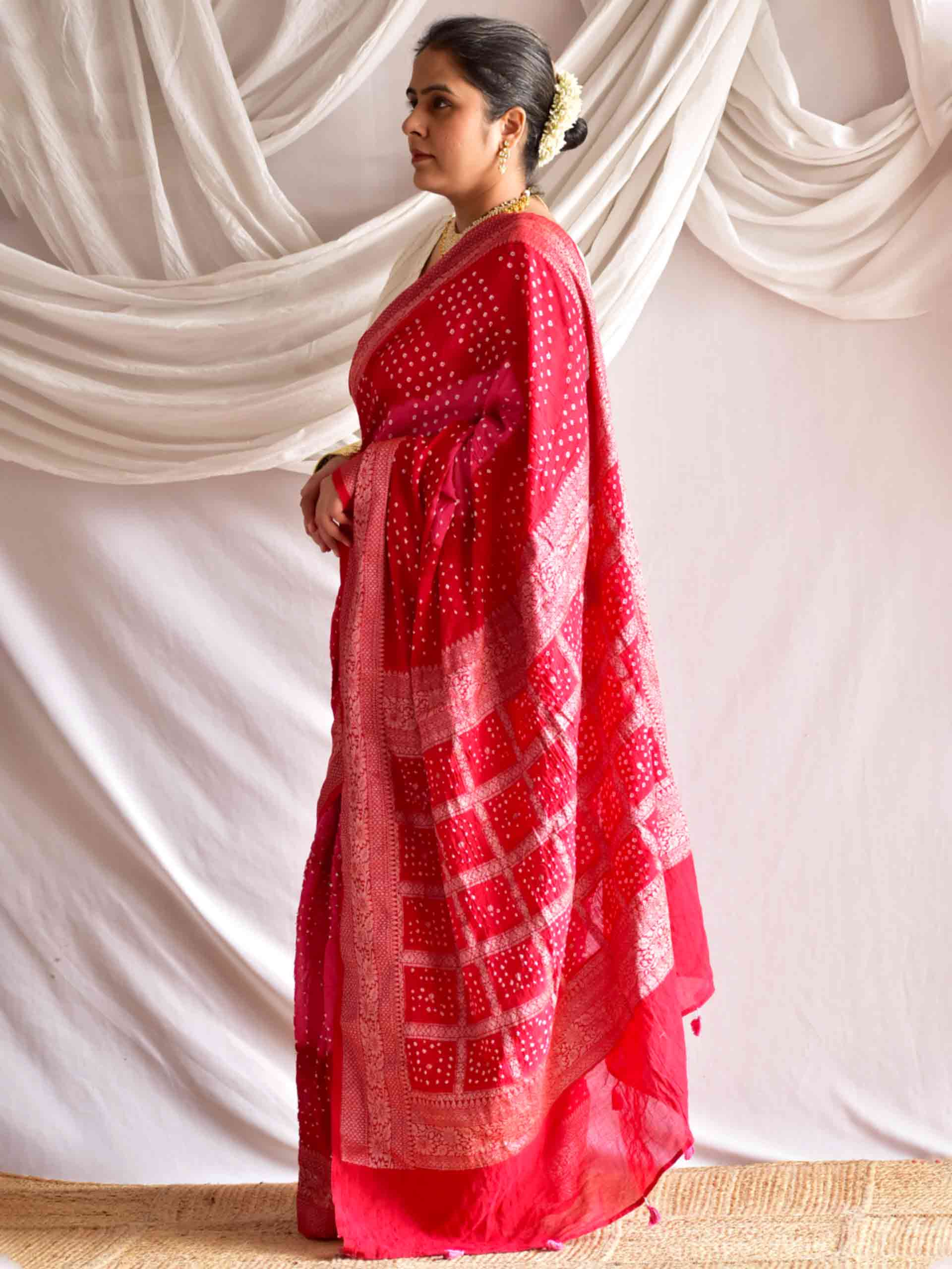 Lavanya -  Bandhej Saree