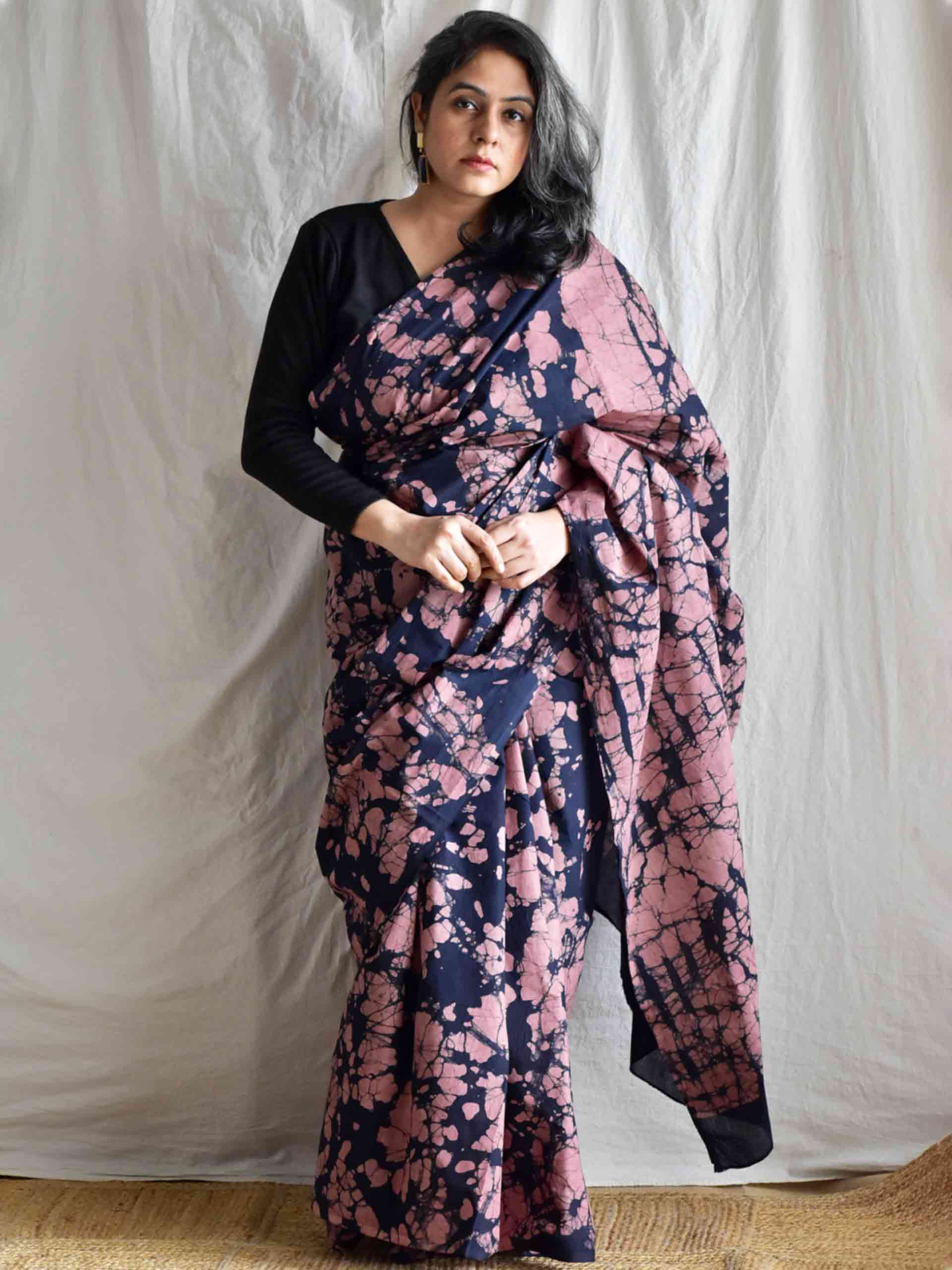 Bubbles - Tye and dye cotton saree