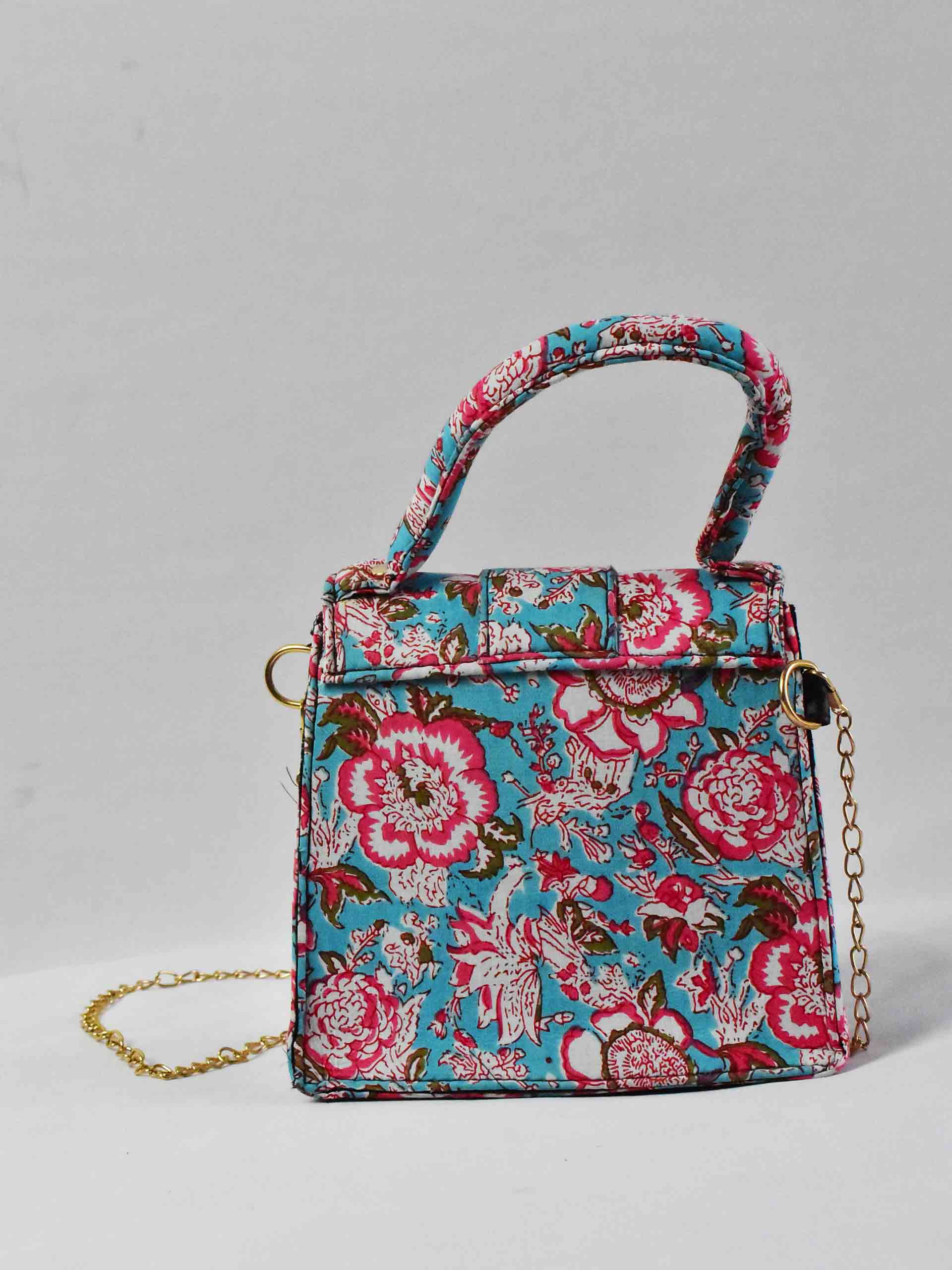 full bloom - Printed Cotton bag