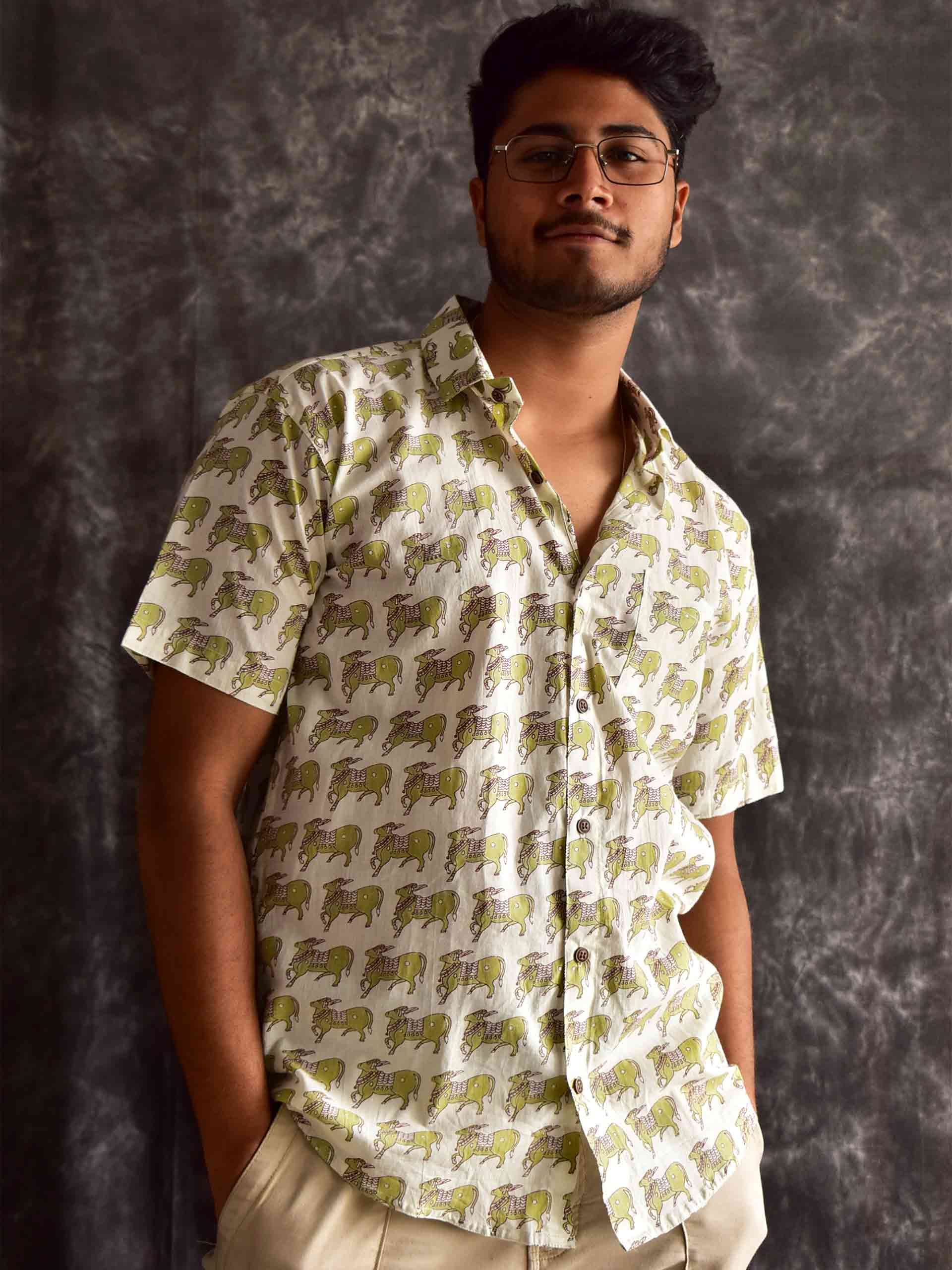 Bulls eye -  Printed Shirt