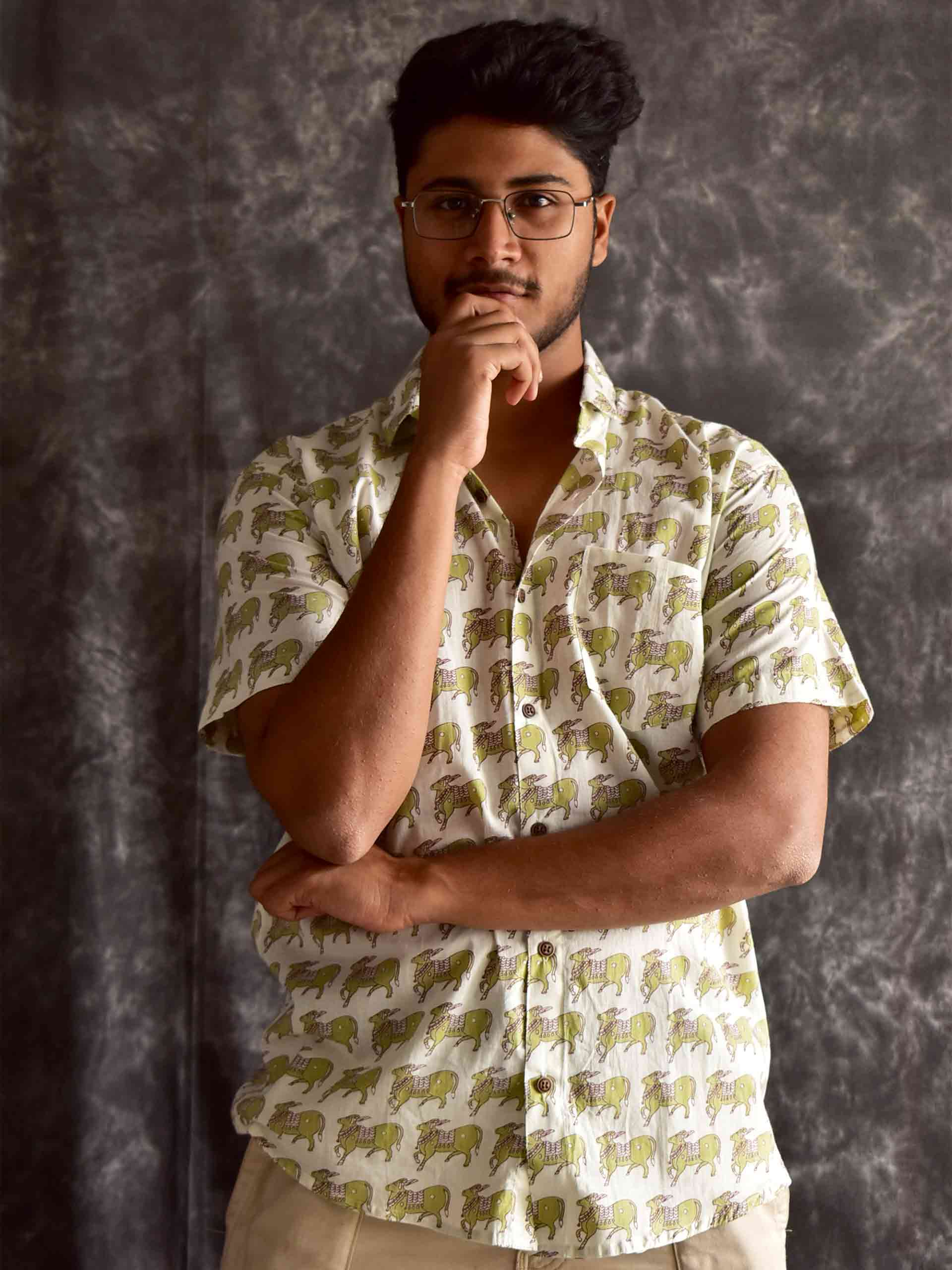 Bulls eye -  Printed Shirt