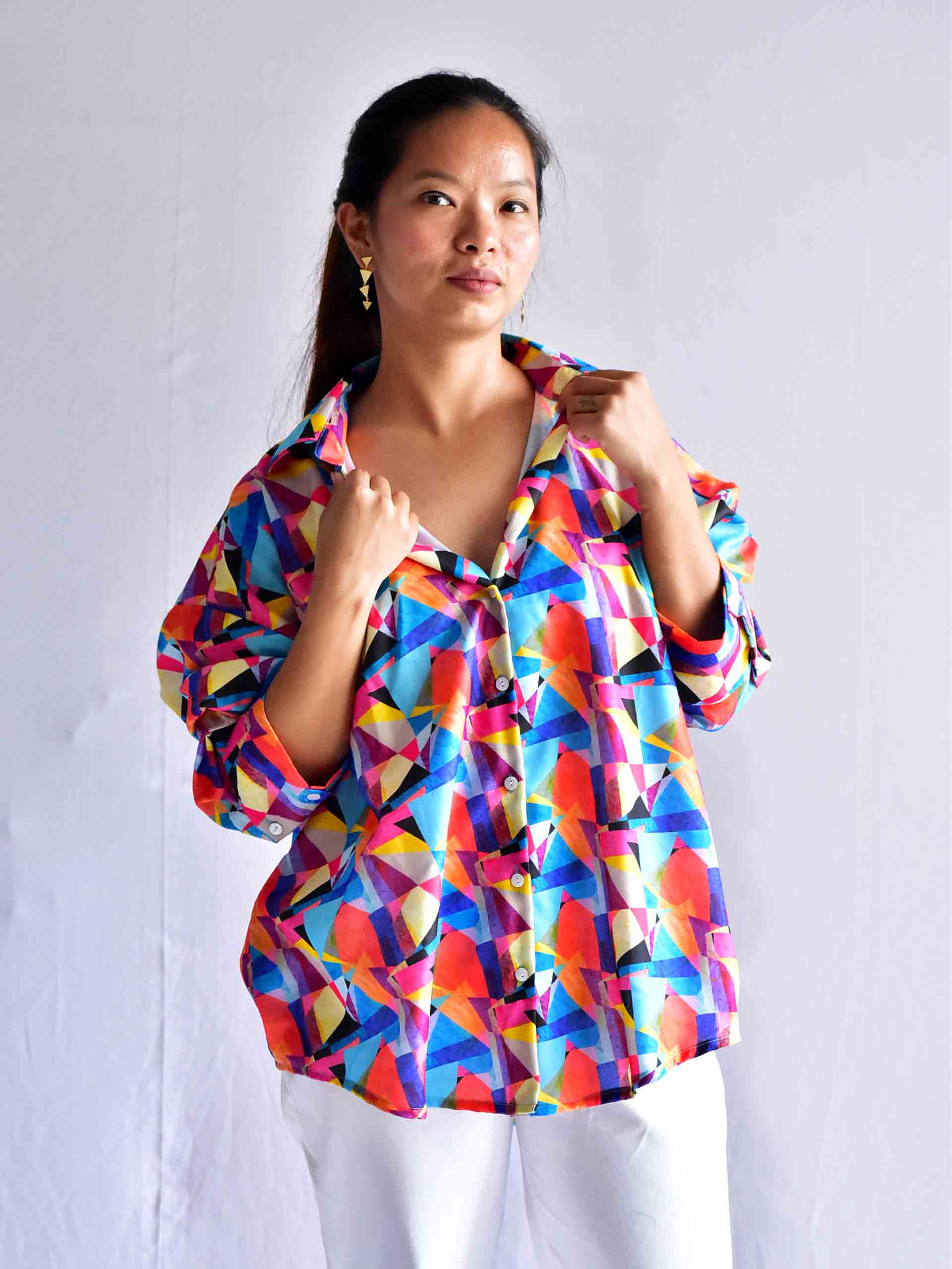 Macaw - Printed oversized Shirt