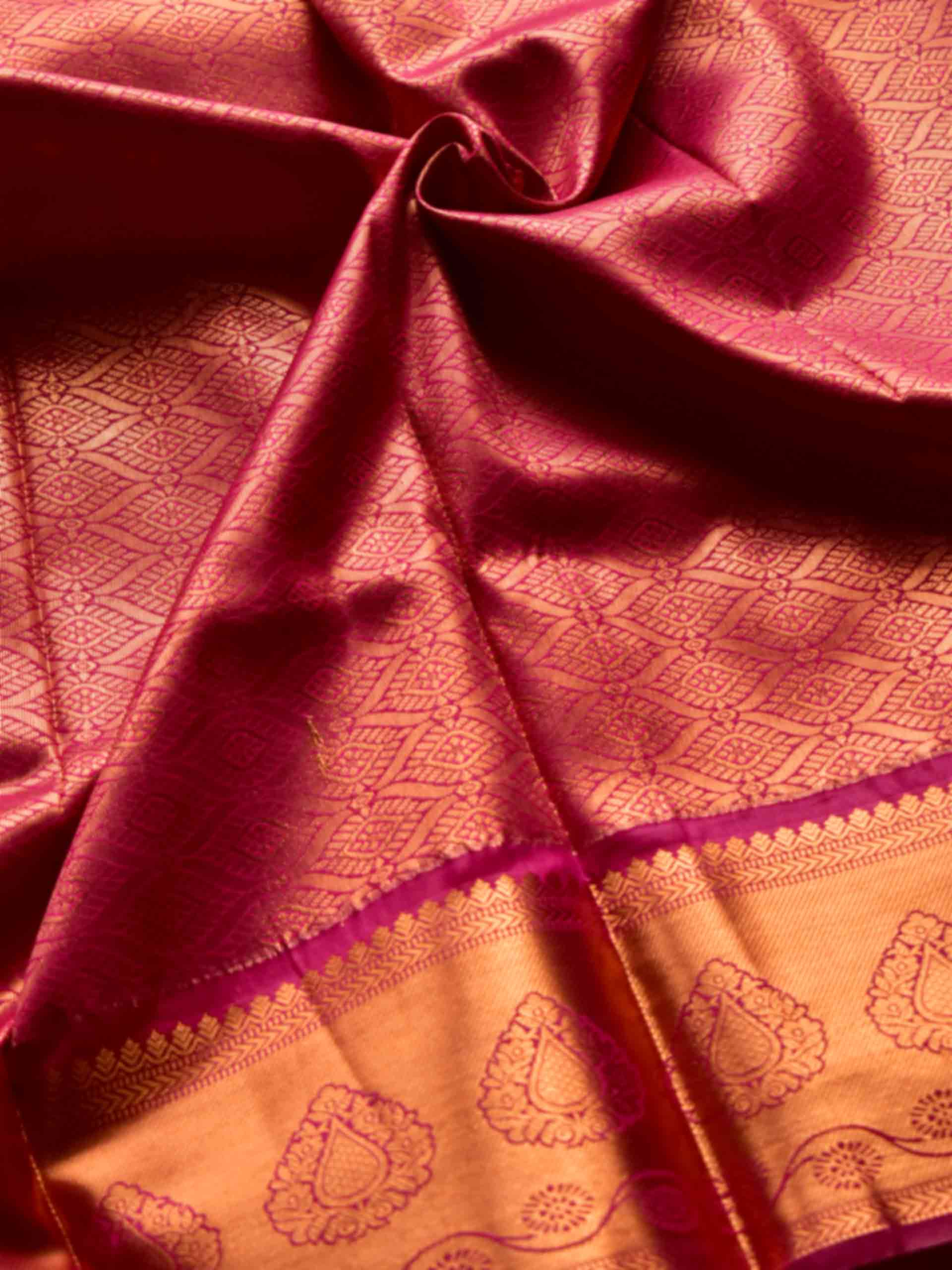 Mukta - silk Brocade saree