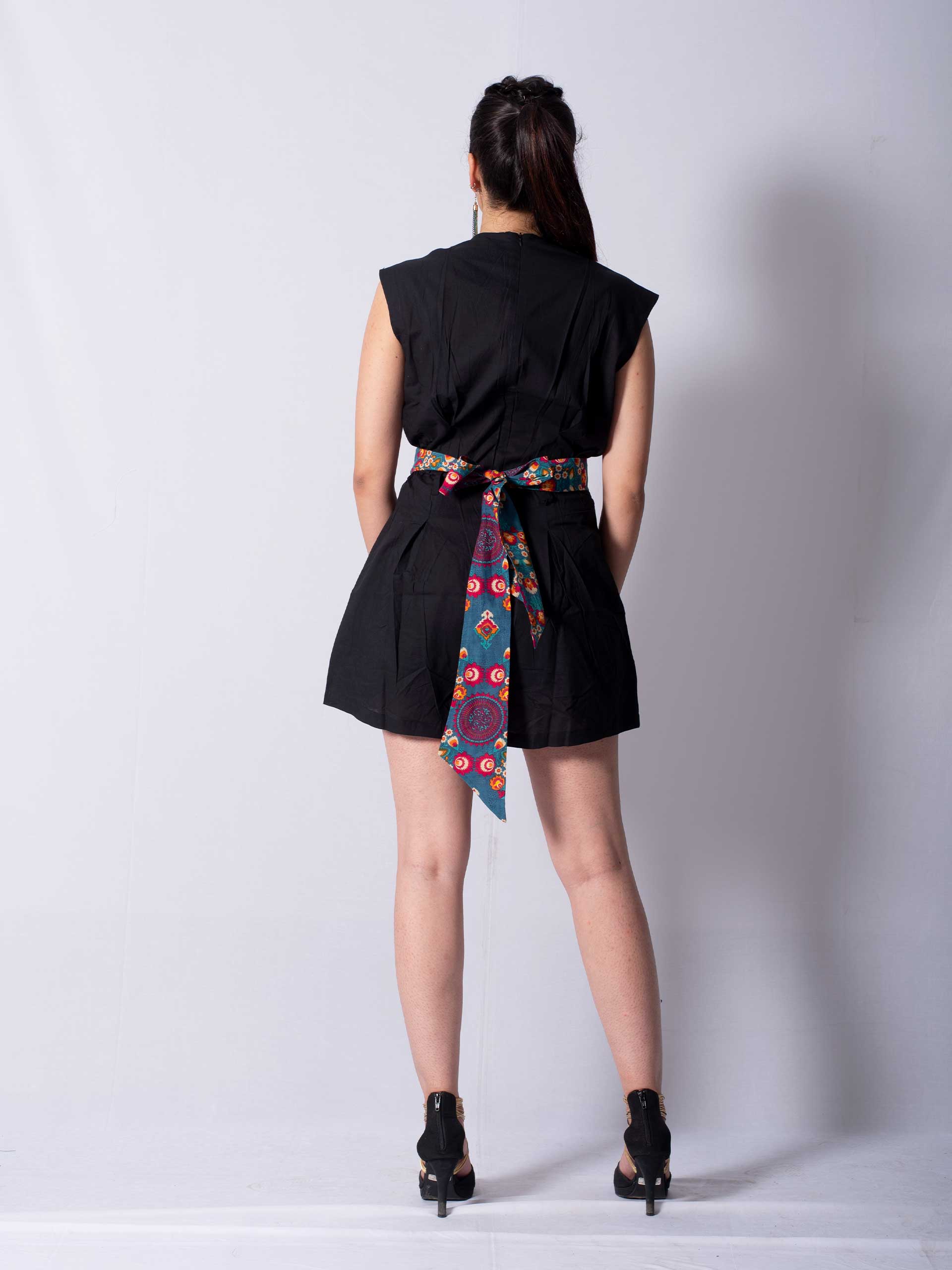 Emily- Cotton Short Jumpsuit