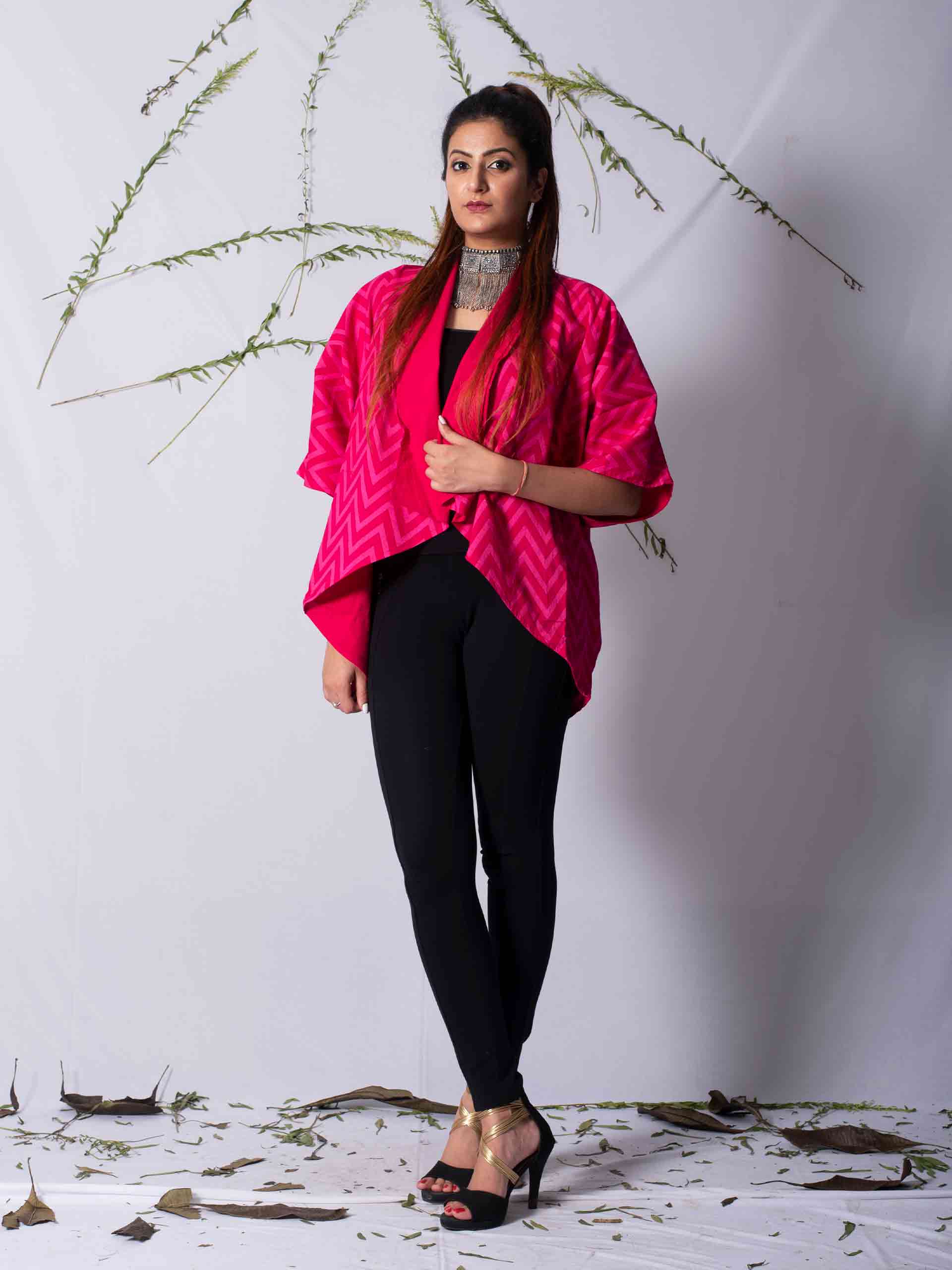 Blush - Reversible Shrug