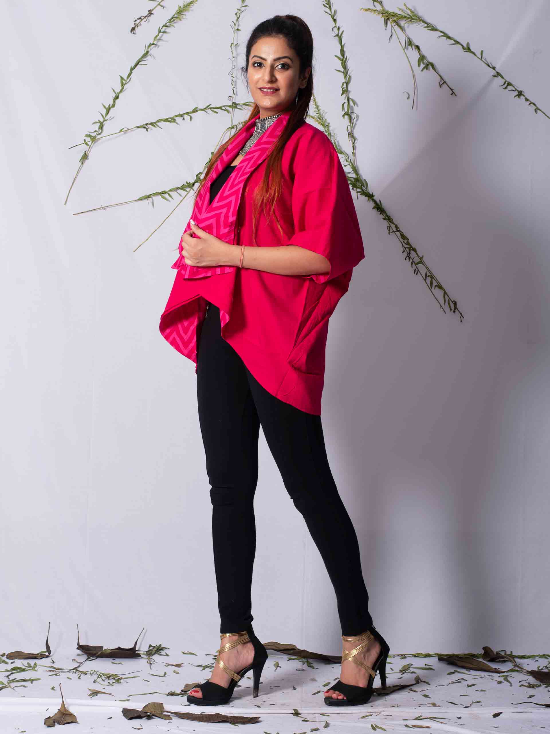 Blush - Reversible Shrug