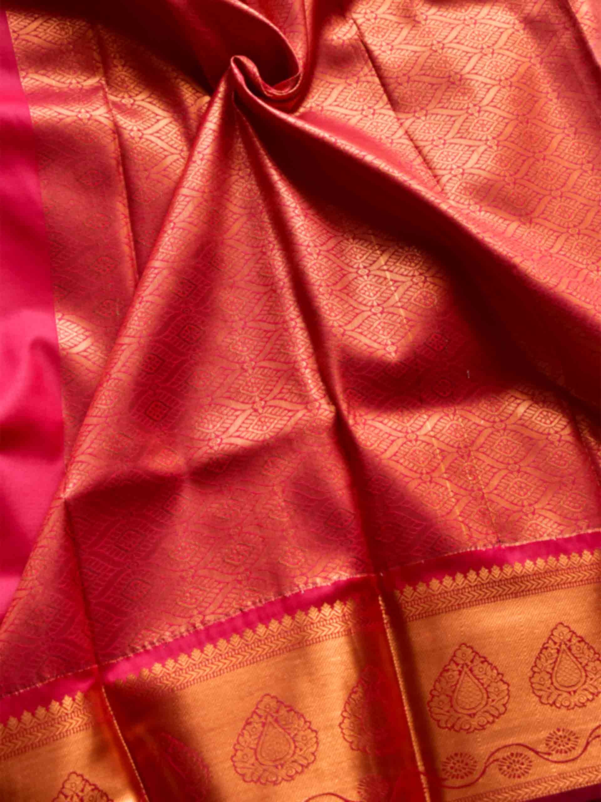 Miland - silk Brocade saree