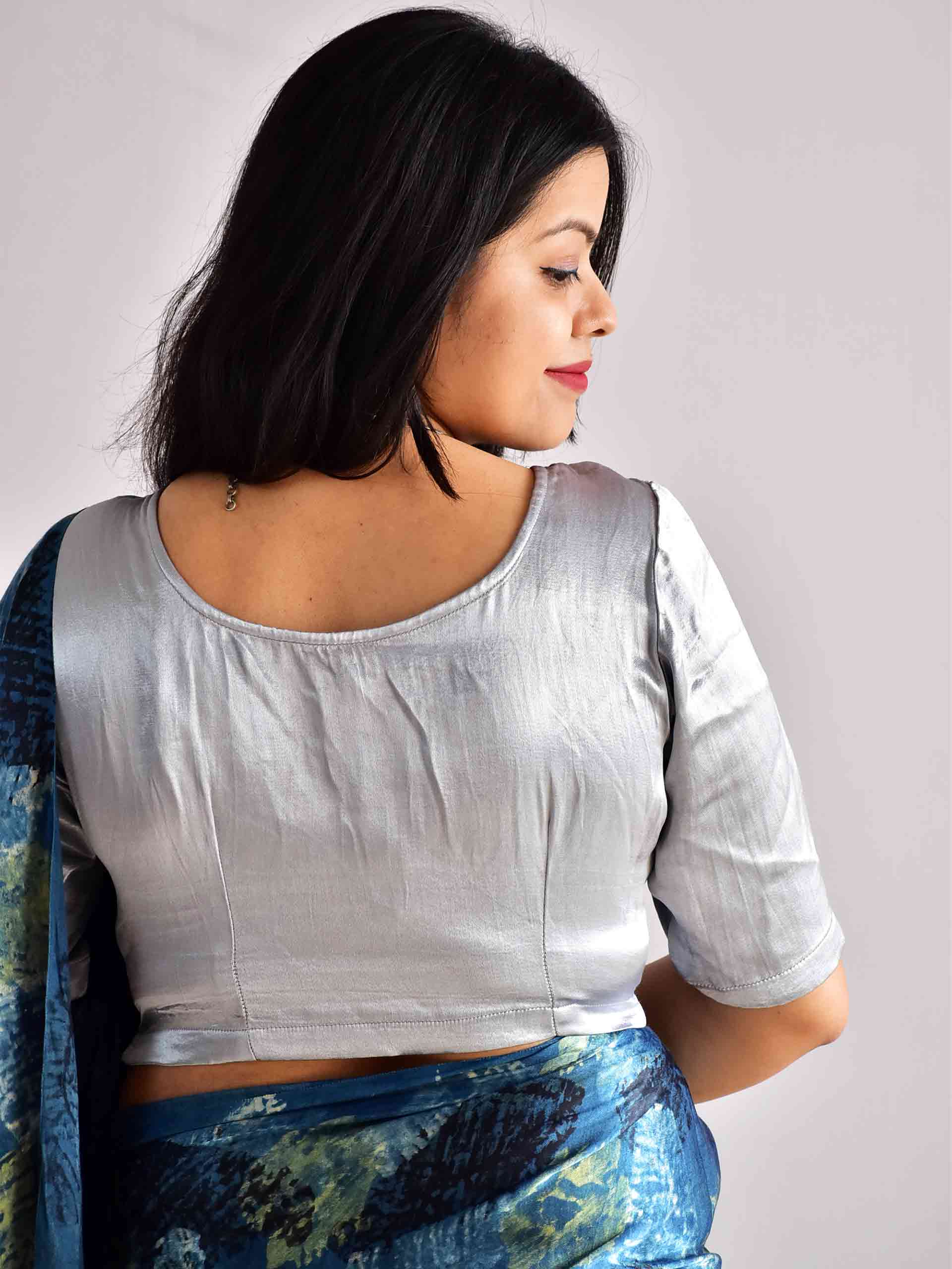 Buy online mashru silk blouse